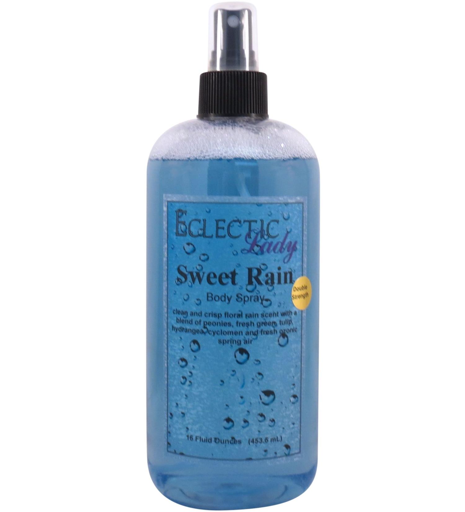 Sweet Rain Body Spray (Double Strength) 16 ounces Body Mist for Women with Clean Light & Gentle Fragrance Long Lasting Perfume with Comforting Scent for Men & Women Cologne with Soft Subtle Sweet Rain 16 Fluid Ounces (Double Strength) - Buy Online on GoSupps.com