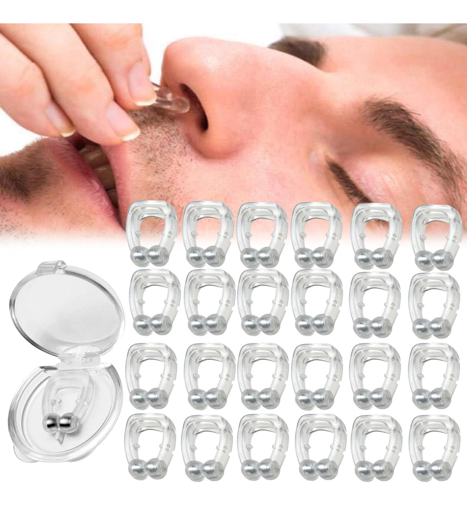 Zriol Nose Clip for Snoring Relief | Anti-Snoring Magnetic Clip (24PCS) | Stop Snoring Fast | International Shipping - Buy Online on GoSupps.com