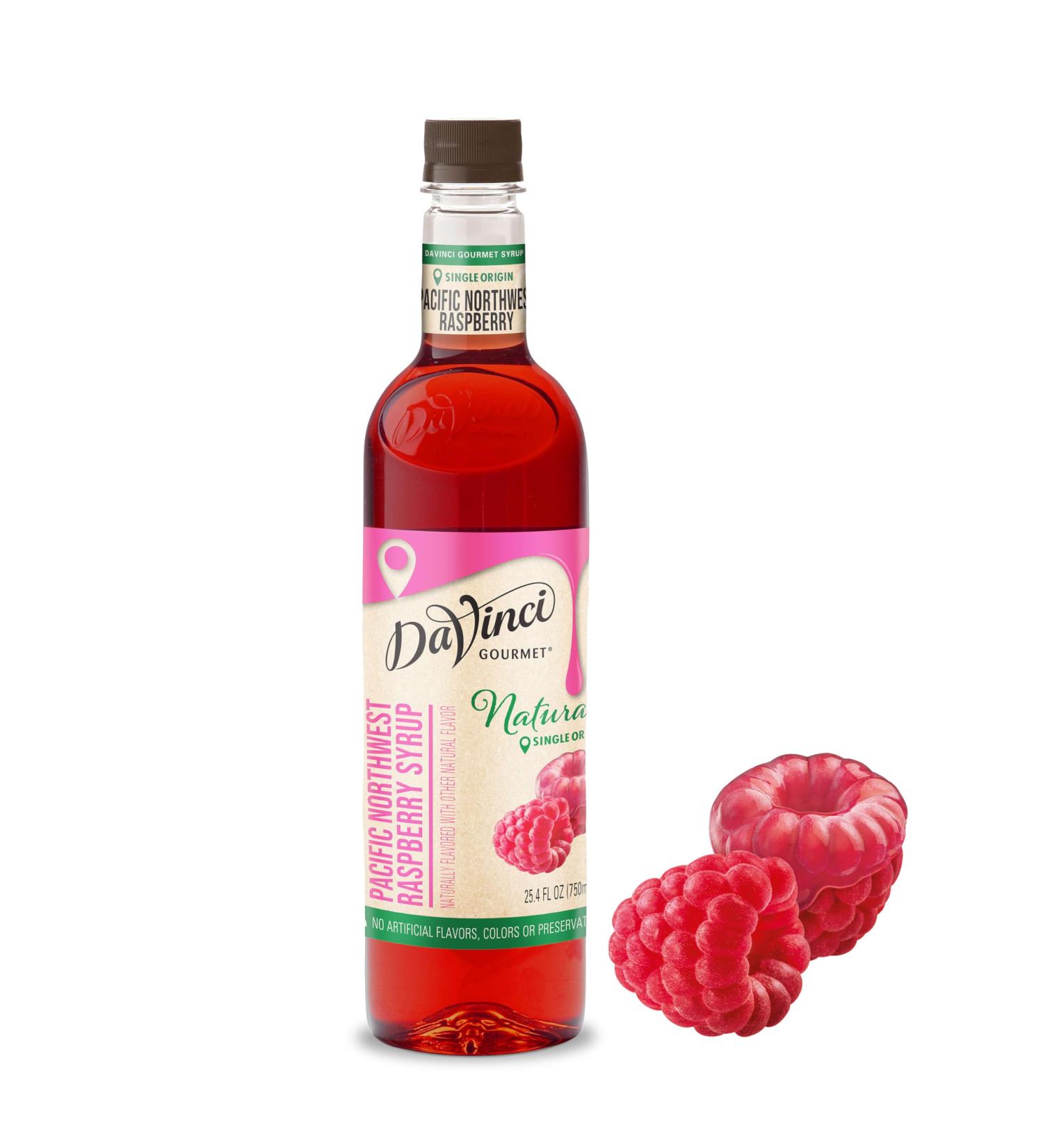 DaVinci Gourmet Naturals Pacific Northwest Sirop de framboise 70 ml Framboise naturelle d'origine unique - Buy Online on GoSupps.com