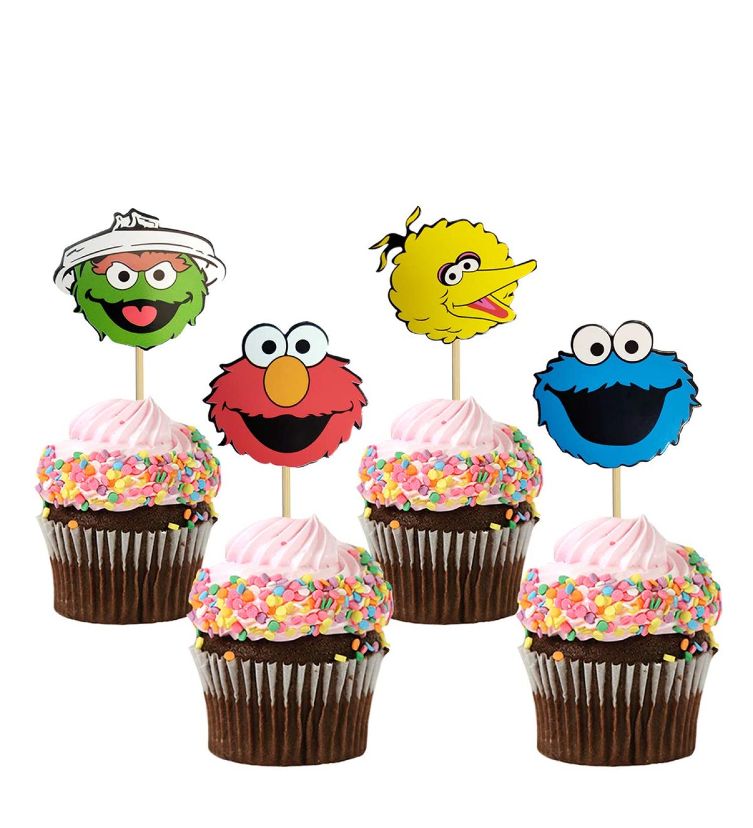 Cupcake Topper sesame street - Buy Online on GoSupps.com
