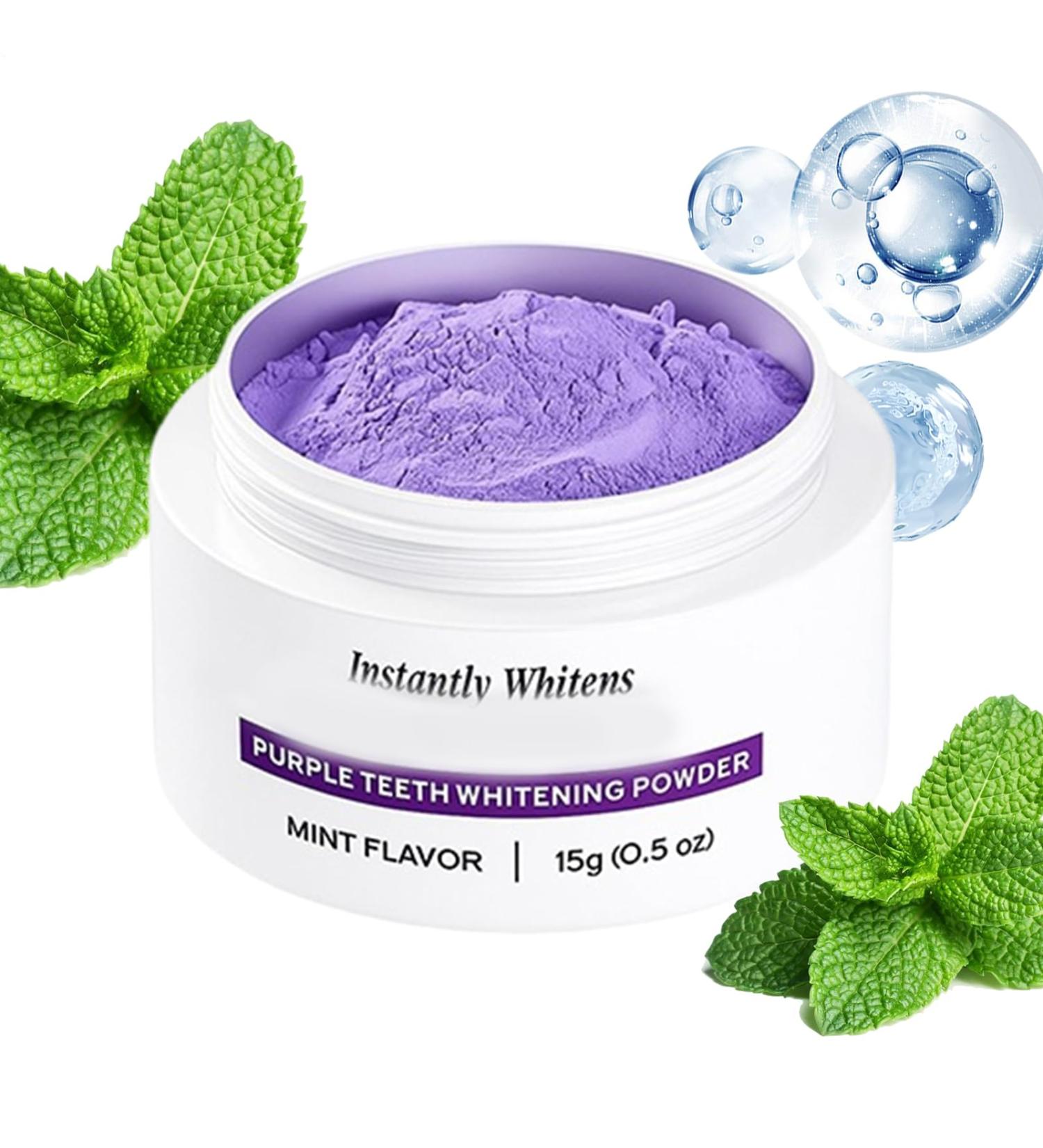 Natural Dental Powder | Refreshing Flavour Stain Removal | Mineral Powder for Teeth | for Men Boys Girls Young Teens Travel Business Home - Buy Online on GoSupps.com