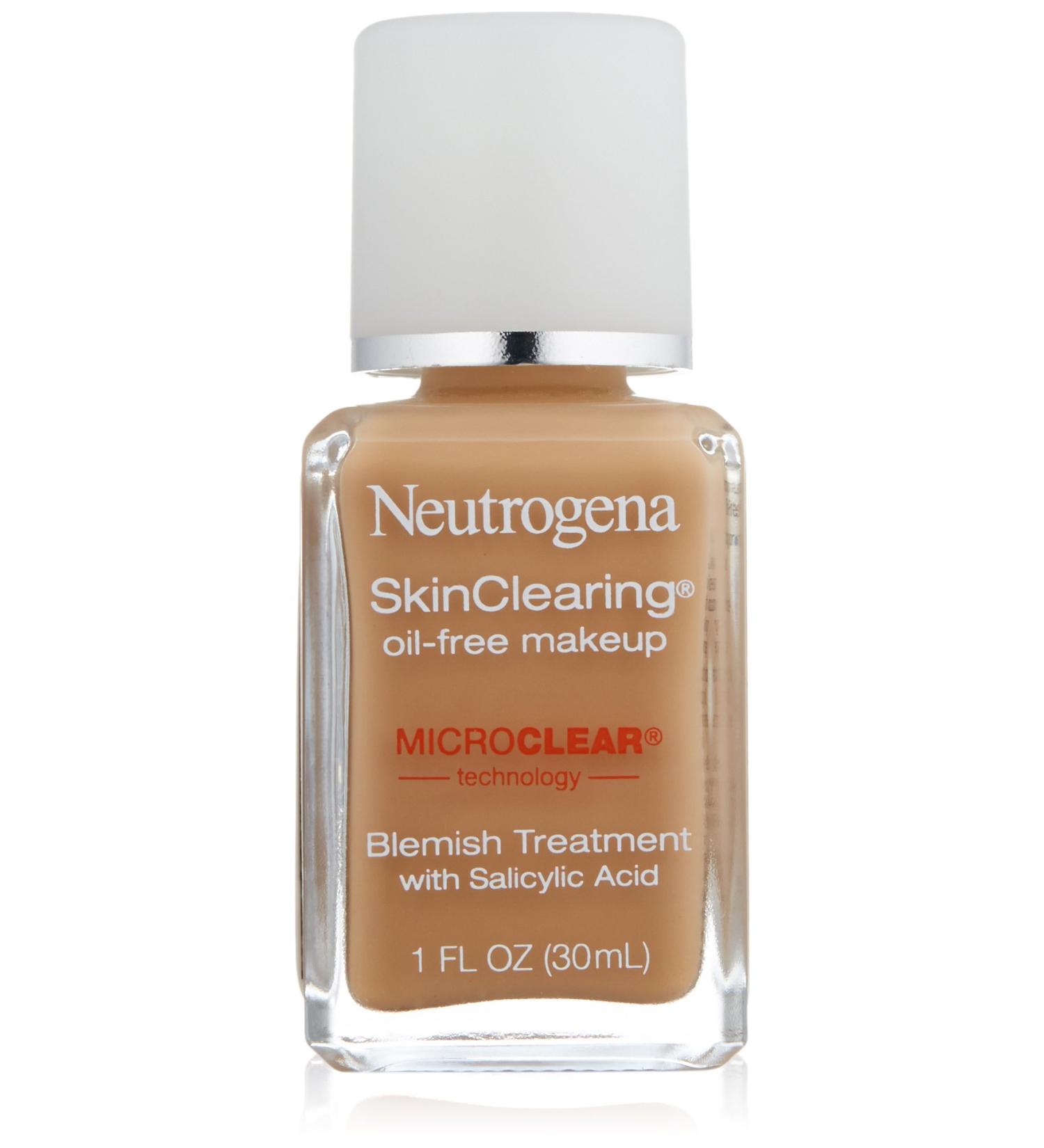 Neutrogena Skin Clearing Liquid Makeup Honey Beige 110 - 1 fl oz - Buy Online on GoSupps.com