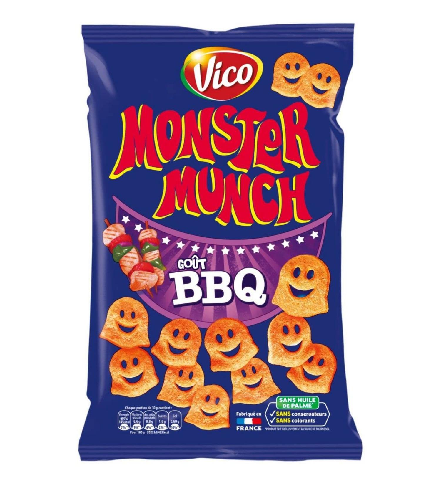 Monster Munch BBQ LAYS Flavour – Sans huile de palme – 85 g