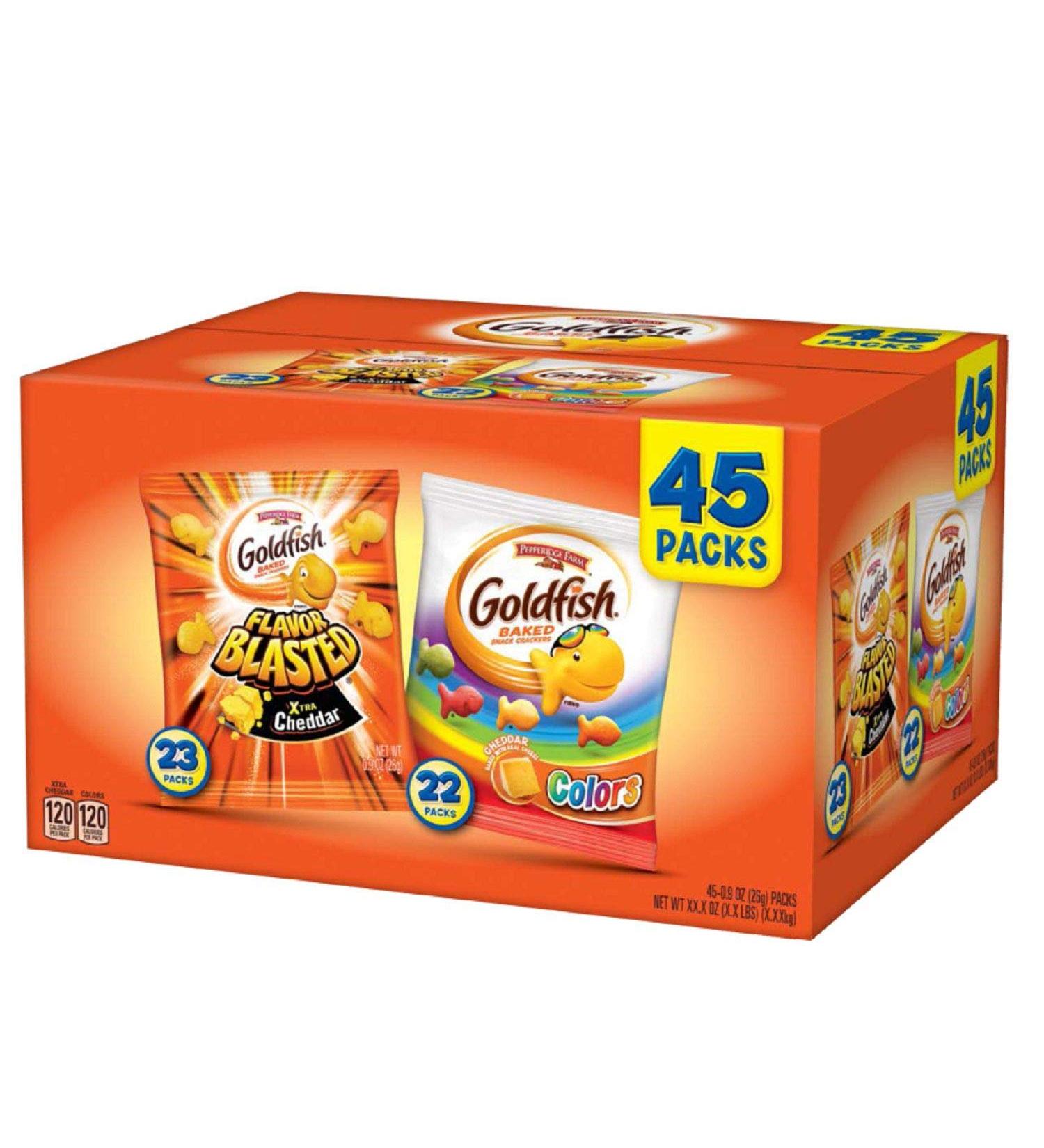 Pepperidge Farm Goldfish 45.9 Ounce Variety Pack, 45 ct.
