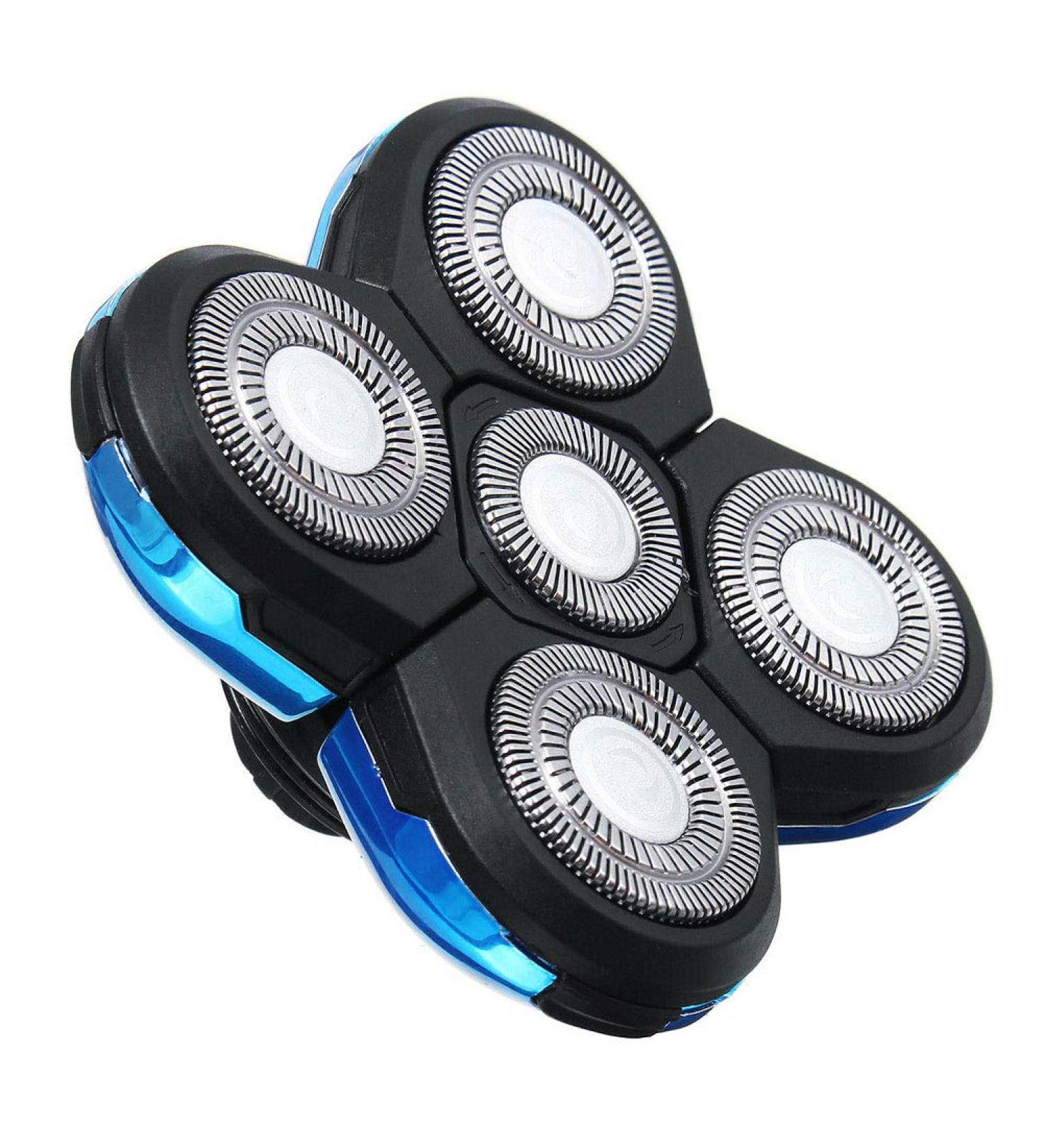 5 Pack Beard Cutter Replacement Blade Heads for Electric Razor Shaver - Easy Installation, Blue - Buy Online on GoSupps.com