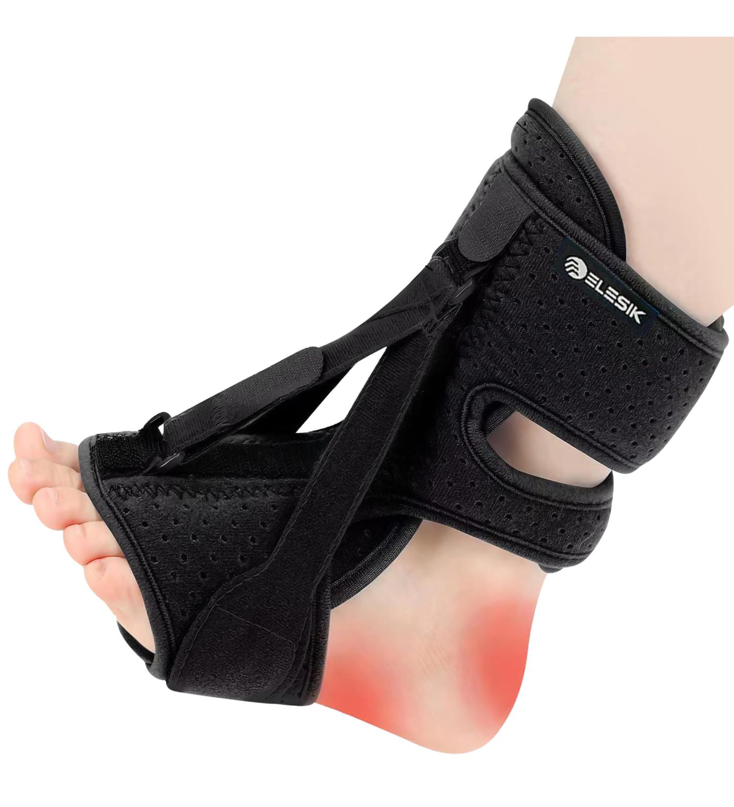 Plantar Fasciitis Night Splint & Brace Relief for Foot Drop & Achilles Tendonitis | Adjustable Support for Men & Women - Buy Online on GoSupps.com