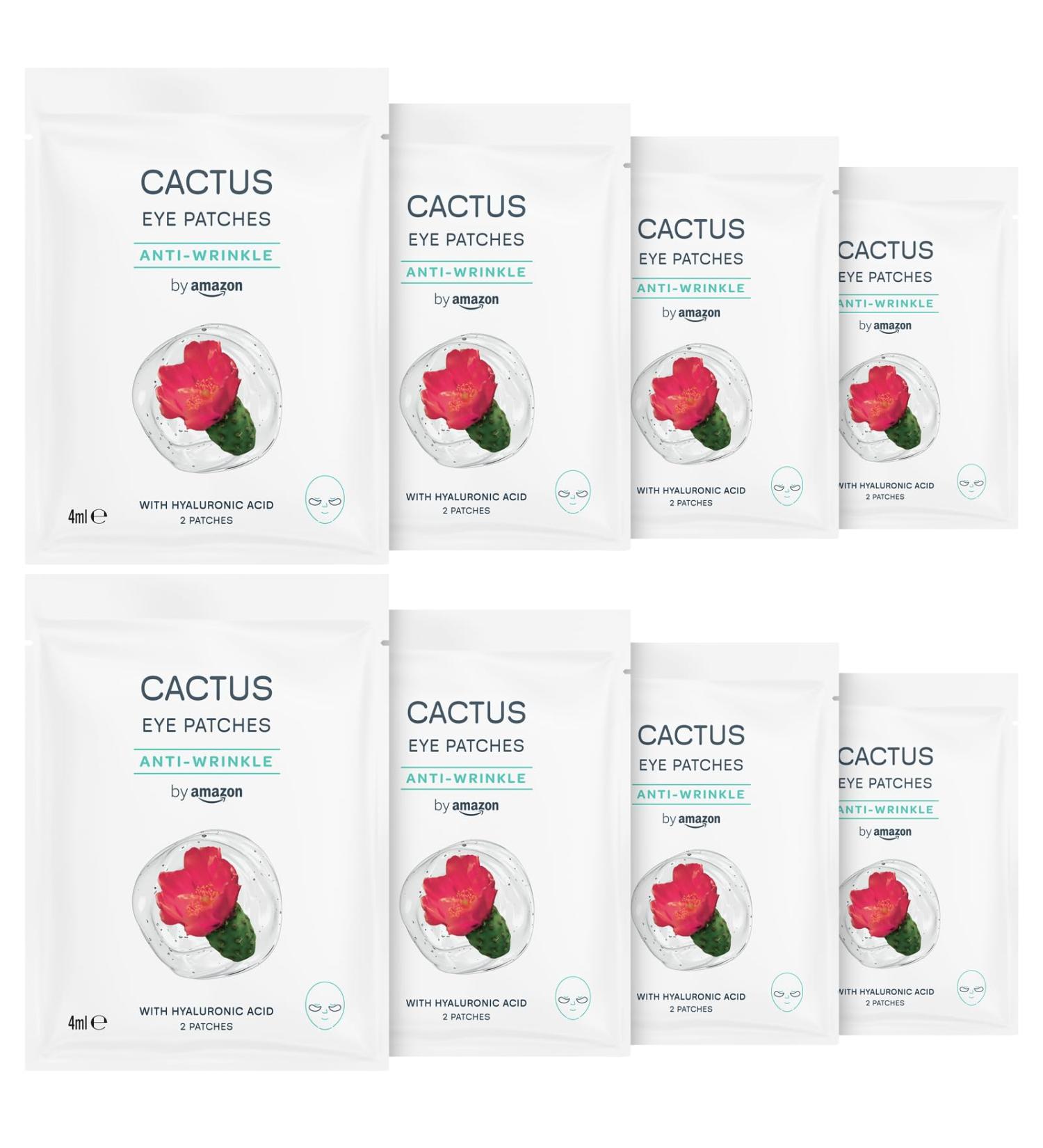 by Amazon by Amazon Pack of 8 Cactus Anti-Wrinkle Masks 4ml