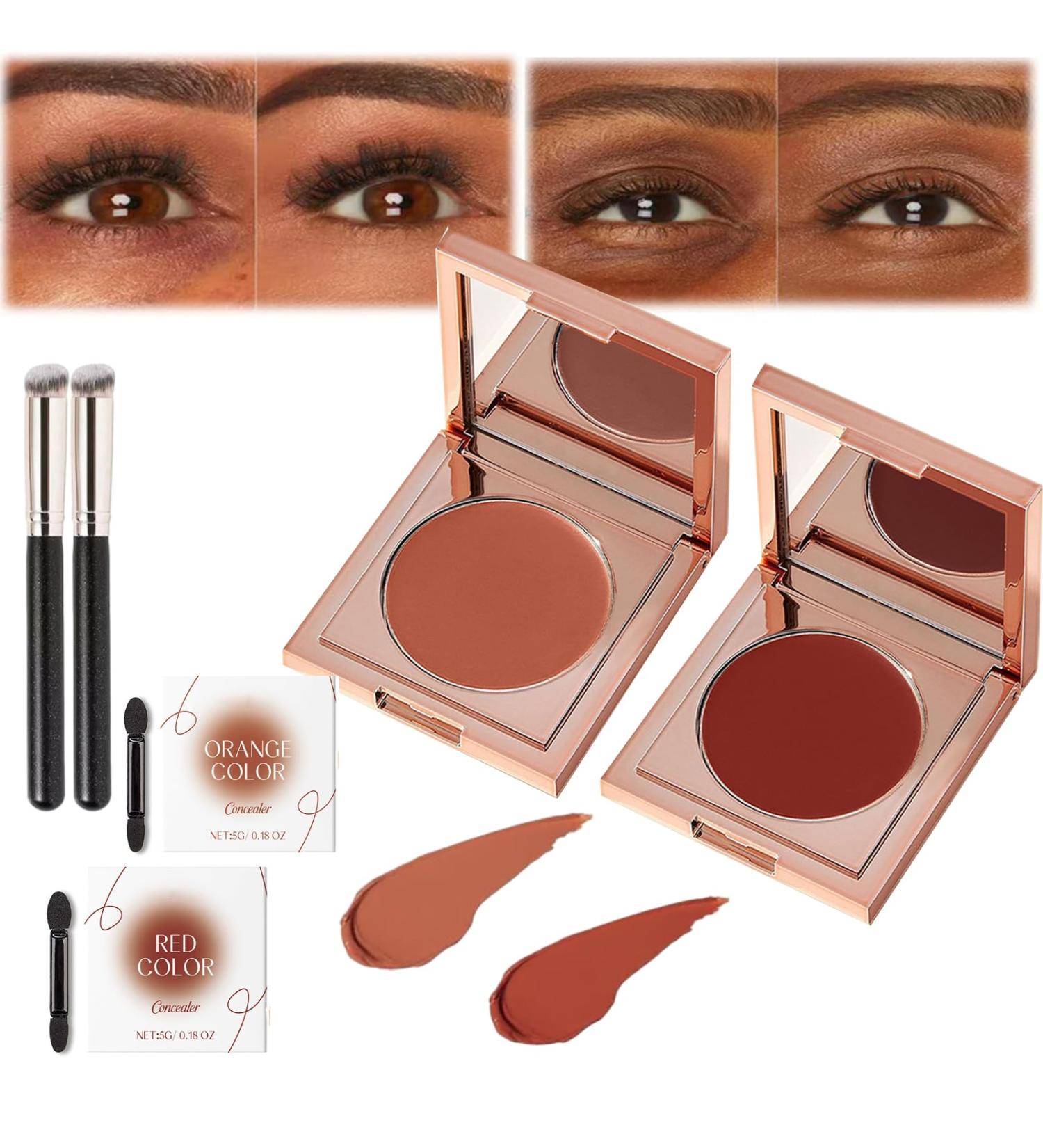 Tinted Clay CC Eye Concealer Colored Eye Concealer Eye Concealer CC Eye Concealer (#03+#04) - Buy Online on GoSupps.com