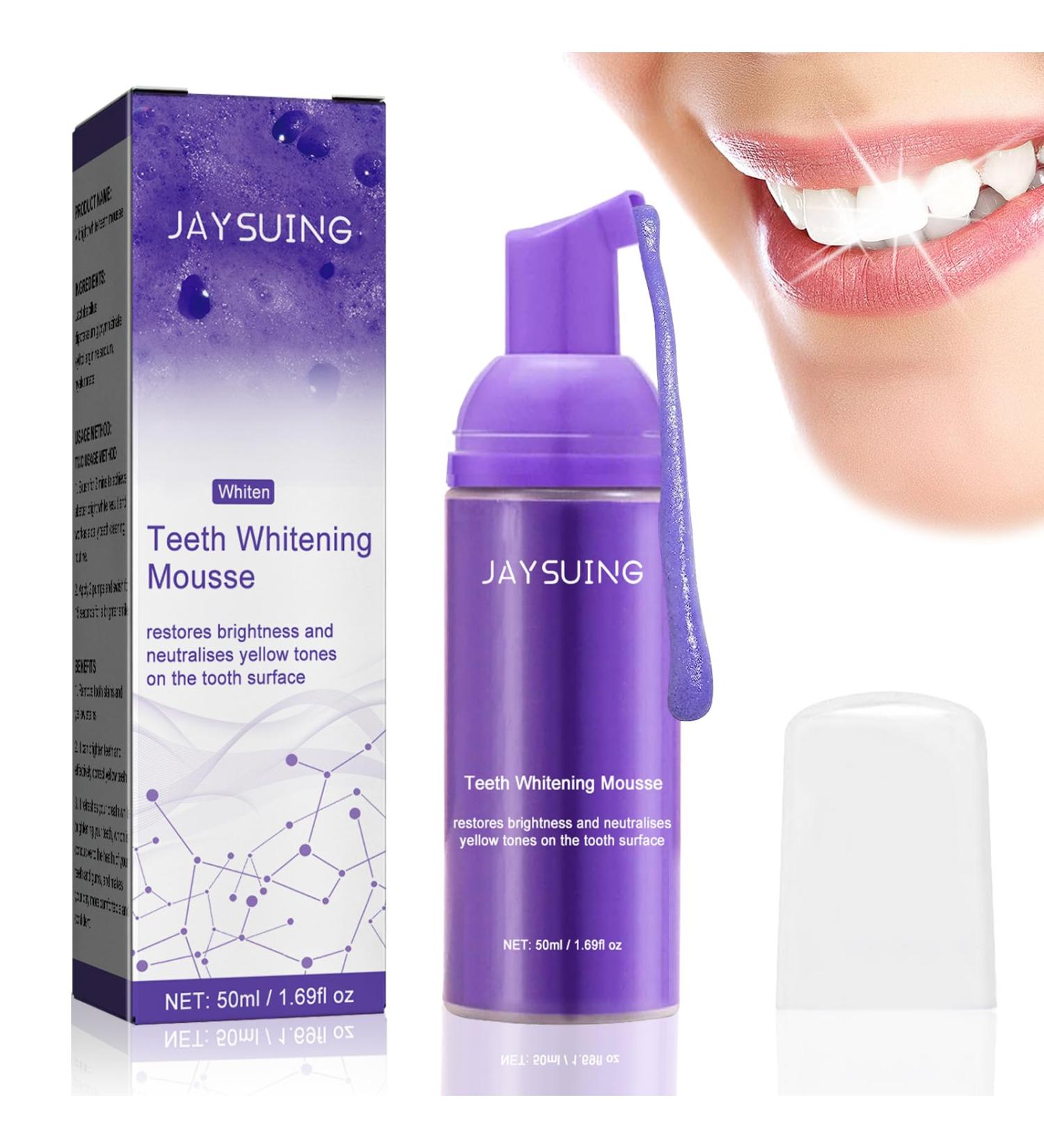 Purple Toothpaste for White Teeth | Teeth Whitening Booster & Color Corrector - Buy Online on GoSupps.com