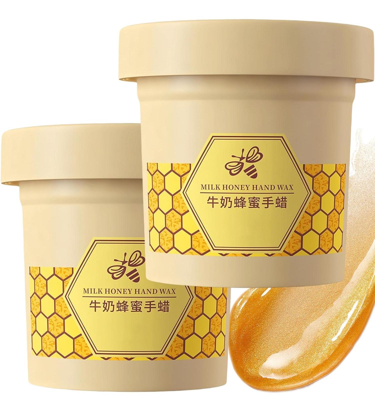 Masque pour les mains au miel et la cire de lait Masque exfoliant pour les mains Masque de soin des mains Masque pour les mains d chirant au miel Masque hydratant et nourrissant pour les mains R dui - Buy Online on GoSupps.com