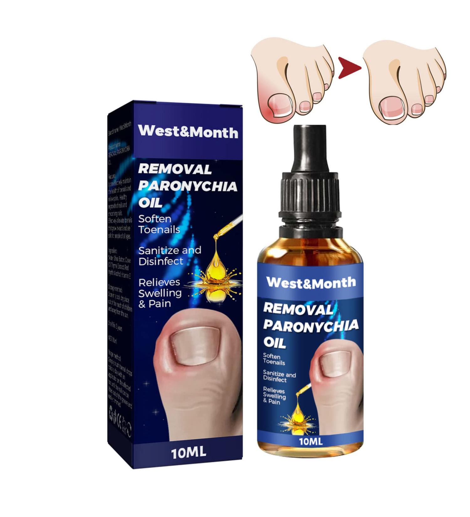  LWuuywa German Toenailplus Anti-Paronychia Relief Oil 10ml Correction Treatment Oil Nail Care Nail Growing Anti-Paronychia Aid Oil Ingrown Nail Drops - Buy Online on GoSupps.com