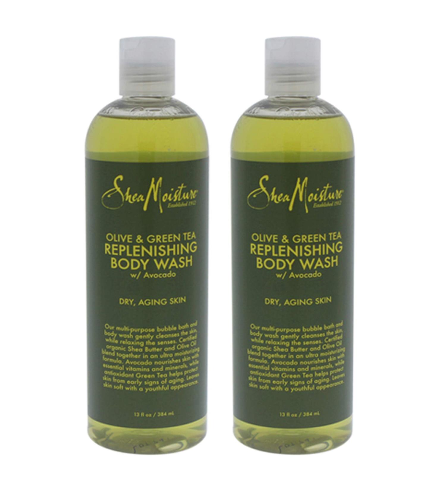 Shea Mst Bdy Wsh Olve&Grn Size 13z Shea Olive & Green Tea Body Wash 13z