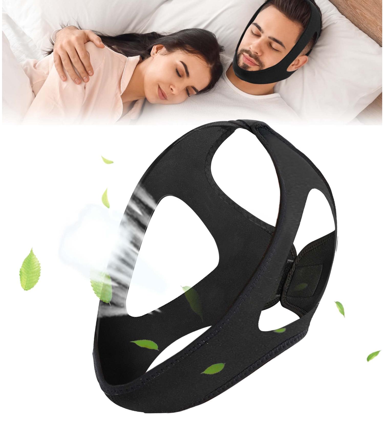 Adjustable Anti-Snoring Chin Strap - Snoring Solution for Men and Women - 50g (Pack of 1) - Buy Online on GoSupps.com