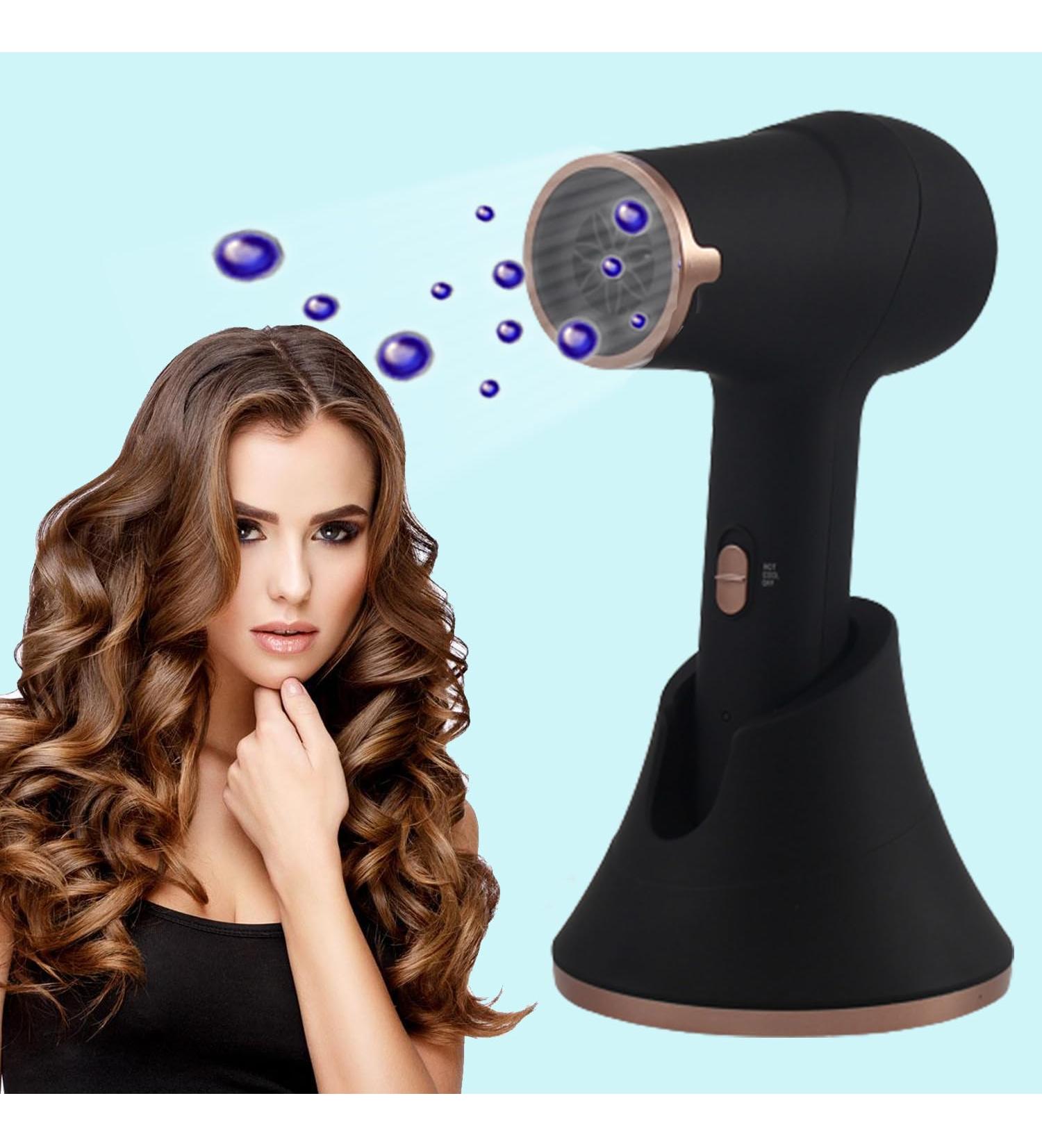 Travel Cordless Hair Dryers Lightweight Mini Blows Dryer Narrow Nozzle Low Noise Hair Care Blow Dryer Salon Styling Tool Freestanding Blow Dryer for Home/Outdoor - Buy Online on GoSupps.com
