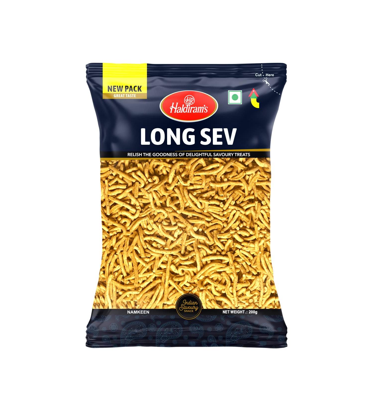 Haldirams Nylon Sev 1 pack (1 x 200 g) - Buy Online on GoSupps.com