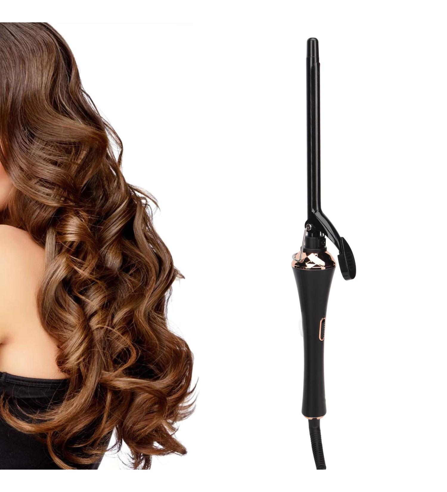 Small Curling Iron Curling Iron Wand Small Curling BB Creams Small Beach Hair Curler Fast Styling for Long Hair 360 Rotating Wire Ultra Thin Ceramic Hair Curler for Home - Buy Online on GoSupps.com