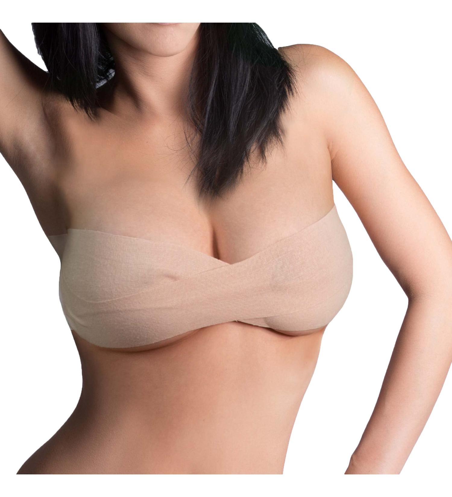 TouchUps Body Tape - Waterproof Boob Tape for Breast Lift Anti-Shredding Support for Fitness & Swimming (Beige - Buy Online on GoSupps.com