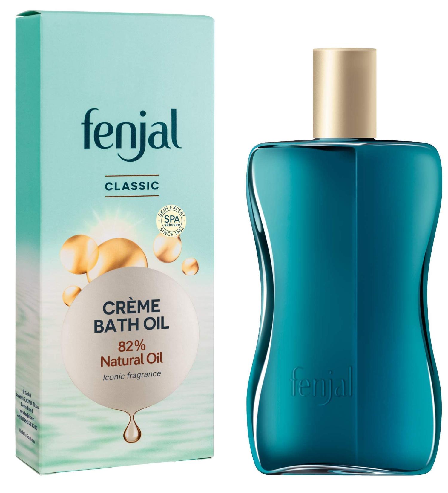 FENJAL Classic Luxury Creme Bath Oil - 125ml | Cleansing and Nourishing Skin Care - Buy Online on GoSupps.com