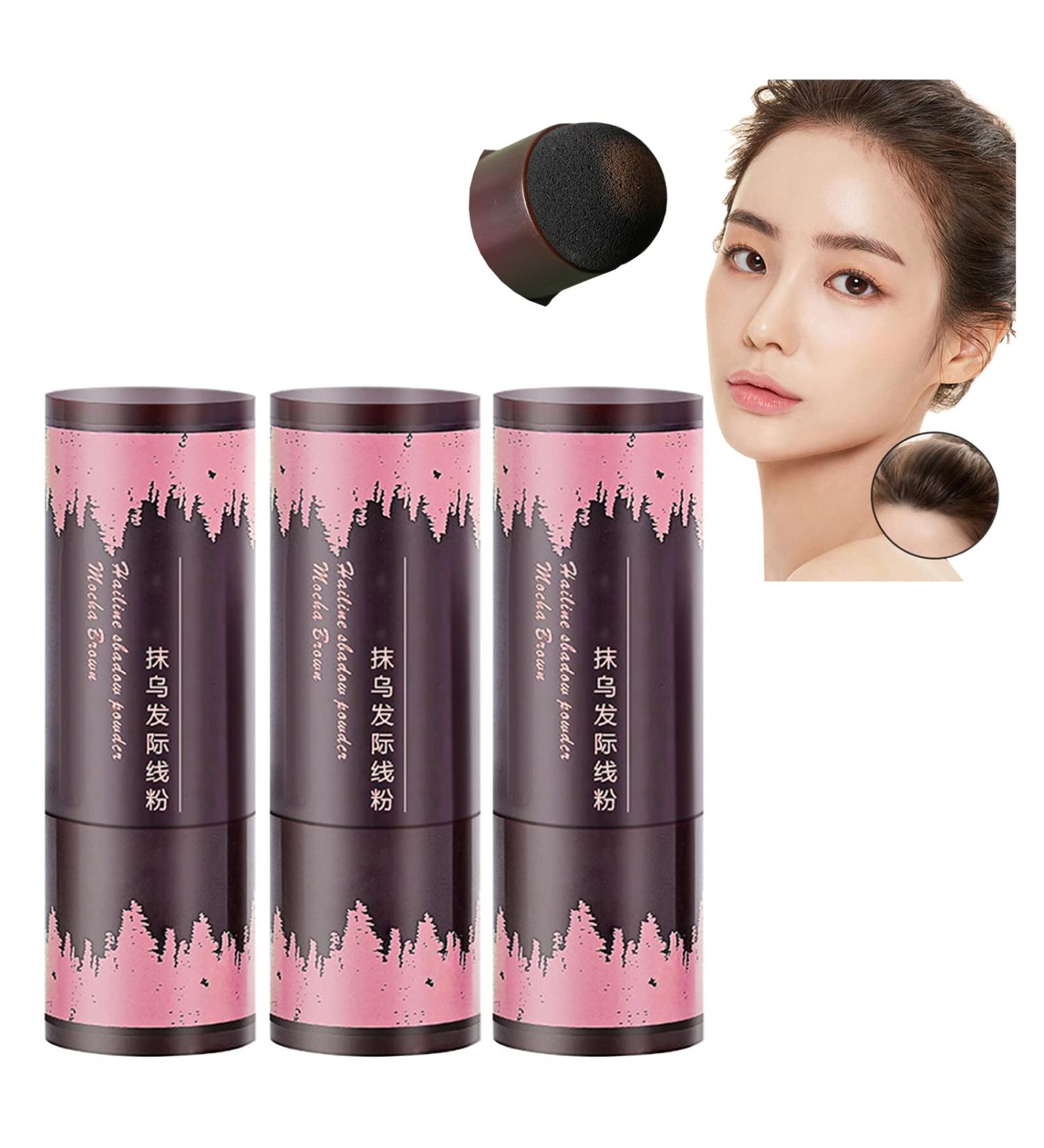 Janenisa Hair Powder Janenisa Hairline Contouring Hairline Contouring Shadow Powder Waterproof Hairline Shadow Powder Stick Waterproof Contouring Filling Hairline Shadow Powder Stick (Pearl Black) - Buy Online on GoSupps.com