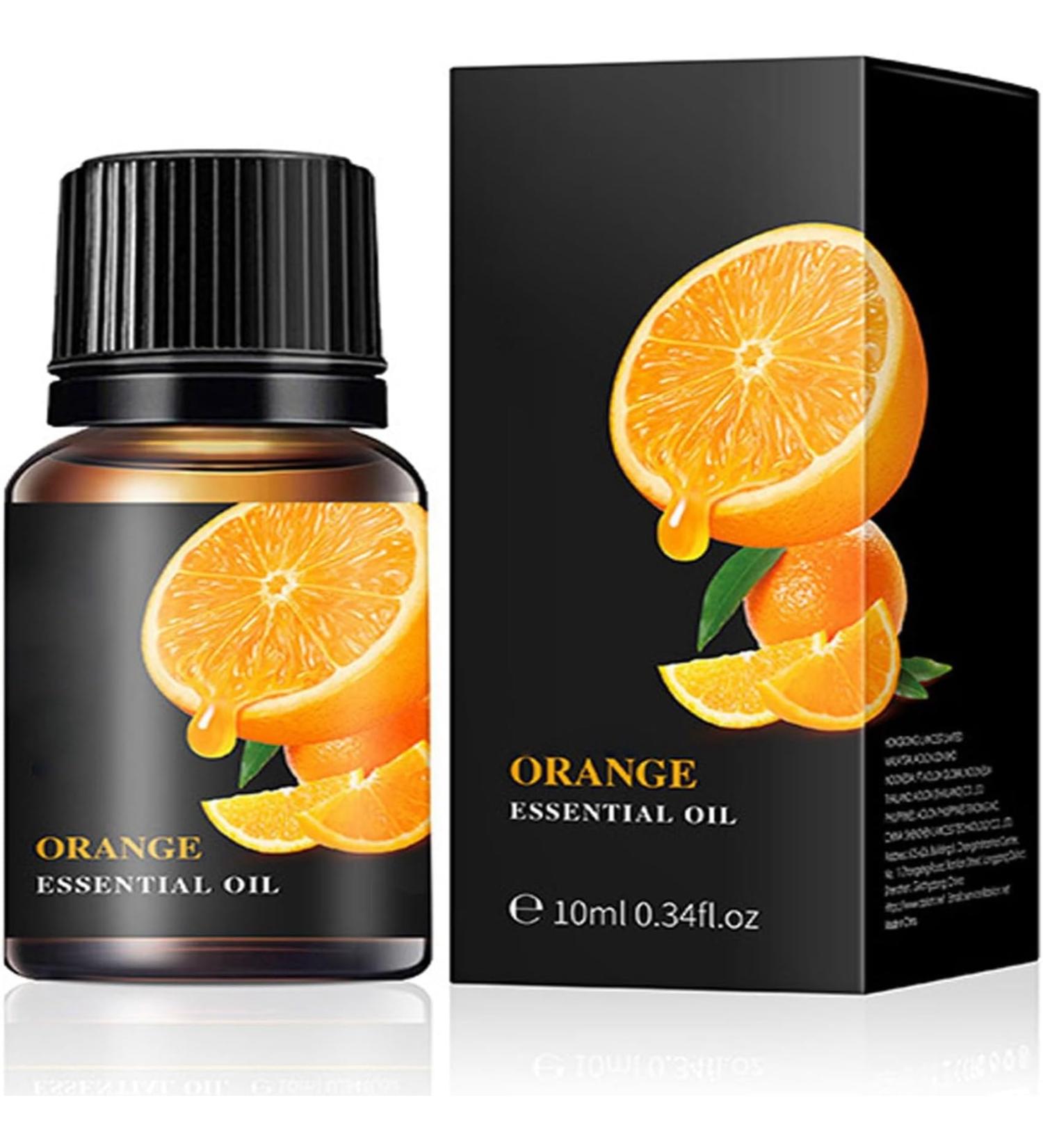 Orange Oil - Sweet Orange Essential Oil for Massage Diffuser Skin Hair & Candle Making - Buy Online on GoSupps.com