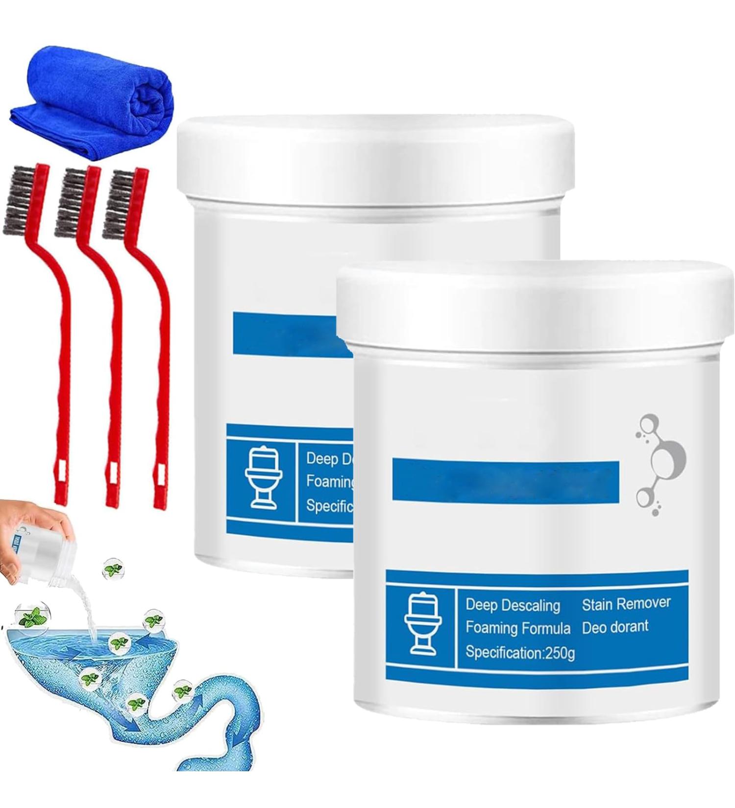 Splash Toilet Cleaner Splash Foam Toilet Cleaner Splash Toilet Bowl Cleaner Splash Toilet Cleaner Foam Powder (2 Pcs 250g) - Buy Online on GoSupps.com