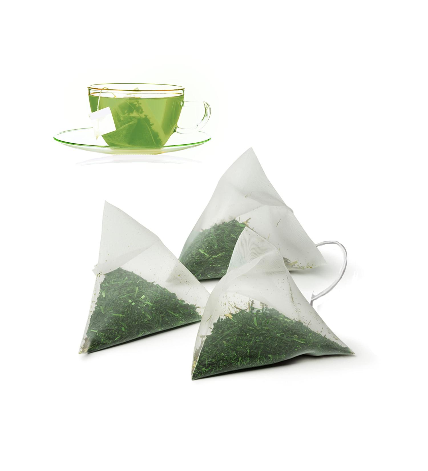 Japanese Green Tea Co Gokuzyo Aracha Japanese Green Tea Highest-Grade Japanese Crude Tea Deep Steamed Sencha Tea Intense Aroma and Taste 50 Tea Pyramid Bags - Buy Online on GoSupps.com