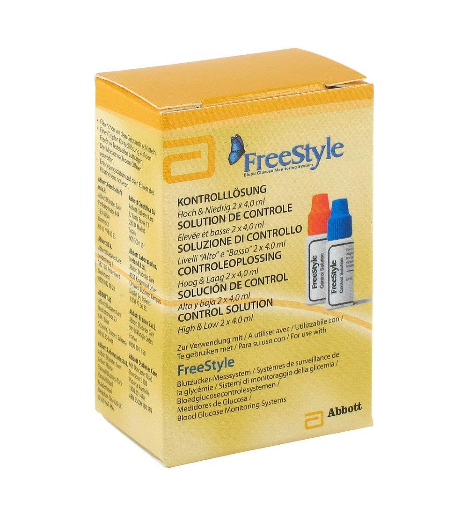 Freestyle control solution 2 hours