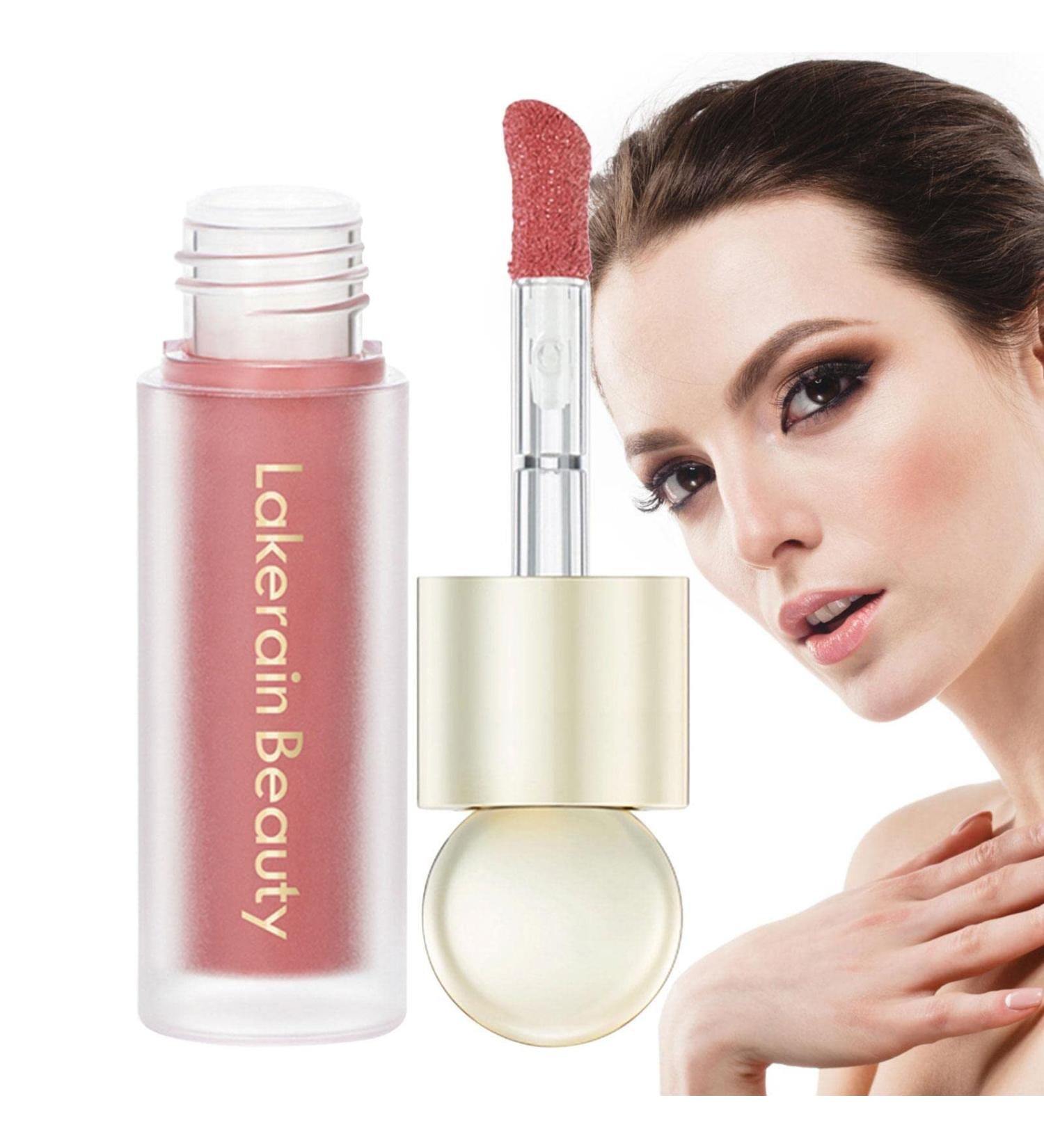 Liquid Blush Makeup - Long Lasting Blush Liquid for Cheeks Lightweight Soft Cream Blush Makeup Matte Blush and Lip Paint Velvet Mousse Texture Cle-ca 4# - Buy Online on GoSupps.com