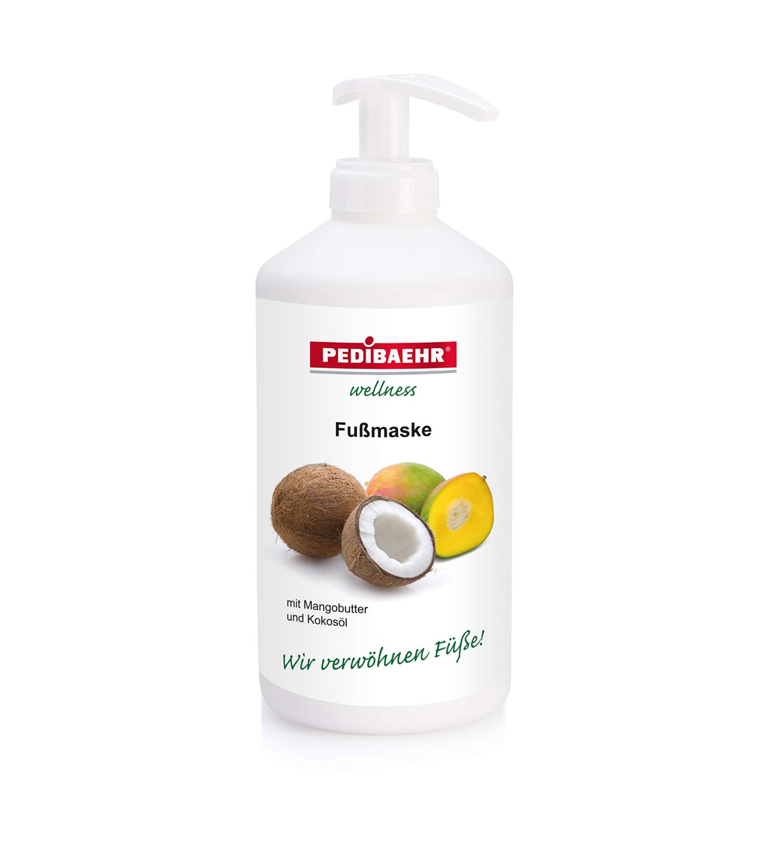 Pedibaehr Foot Mask Mango-Coconut with Pump 500 ml