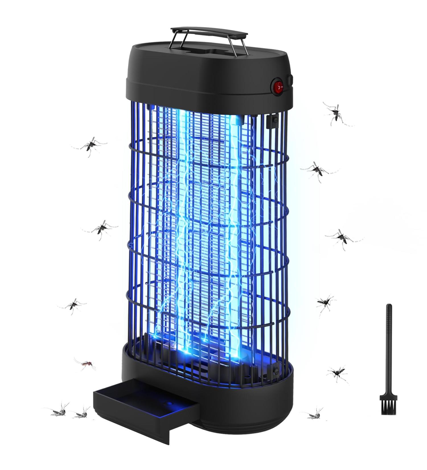 EuQQZZU Insect Killer - 22W Mosquito Trap Lamp with 1800V & 3 Advanced Mosquito Control Technologies | Perfect for Indoor & Outdoor Use - Buy Online on GoSupps.com