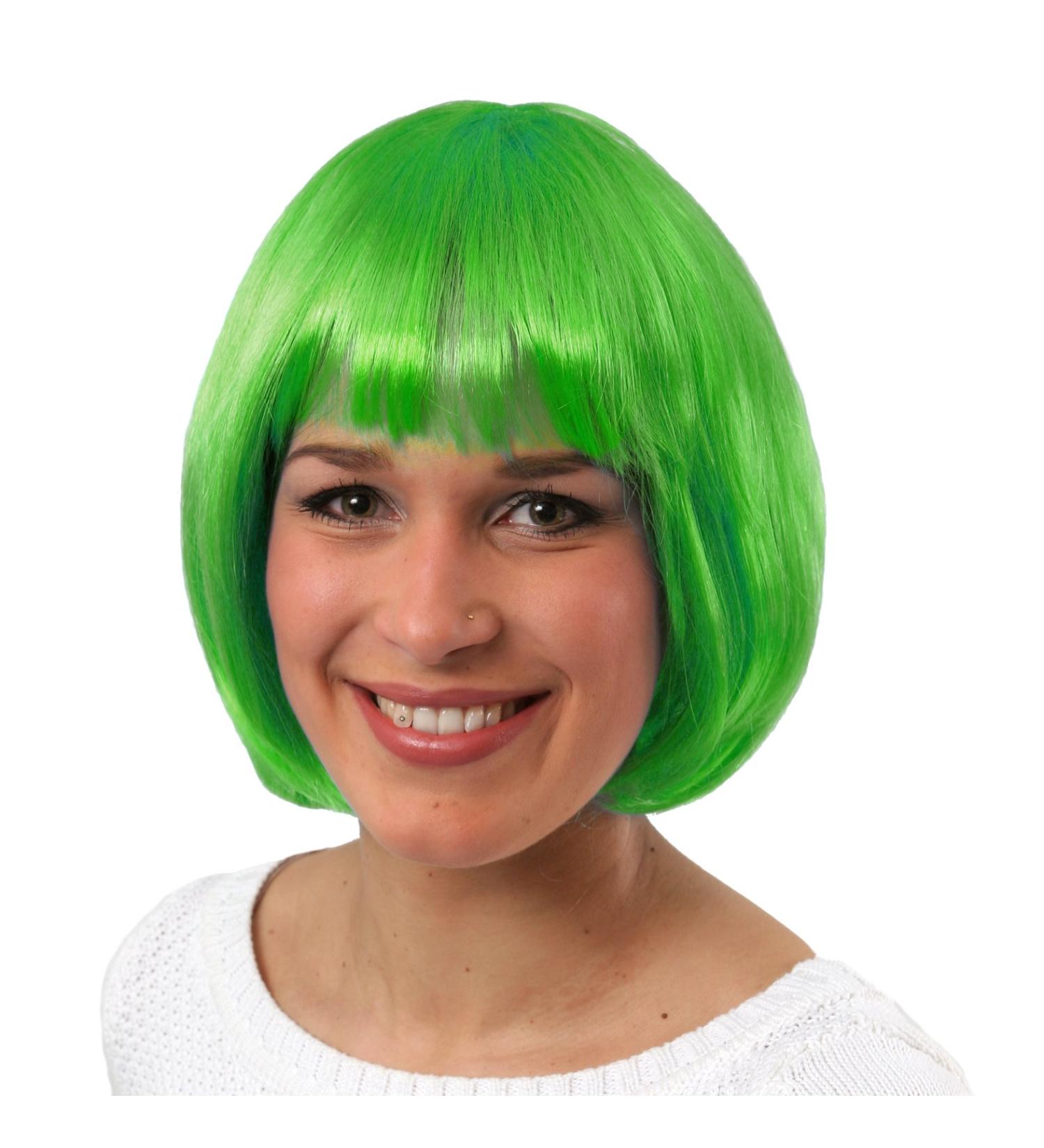 Balinco afro bob curls wig carnival carnival afropr cke curly head bob wig cabaret long hair wig women and men (bob green)