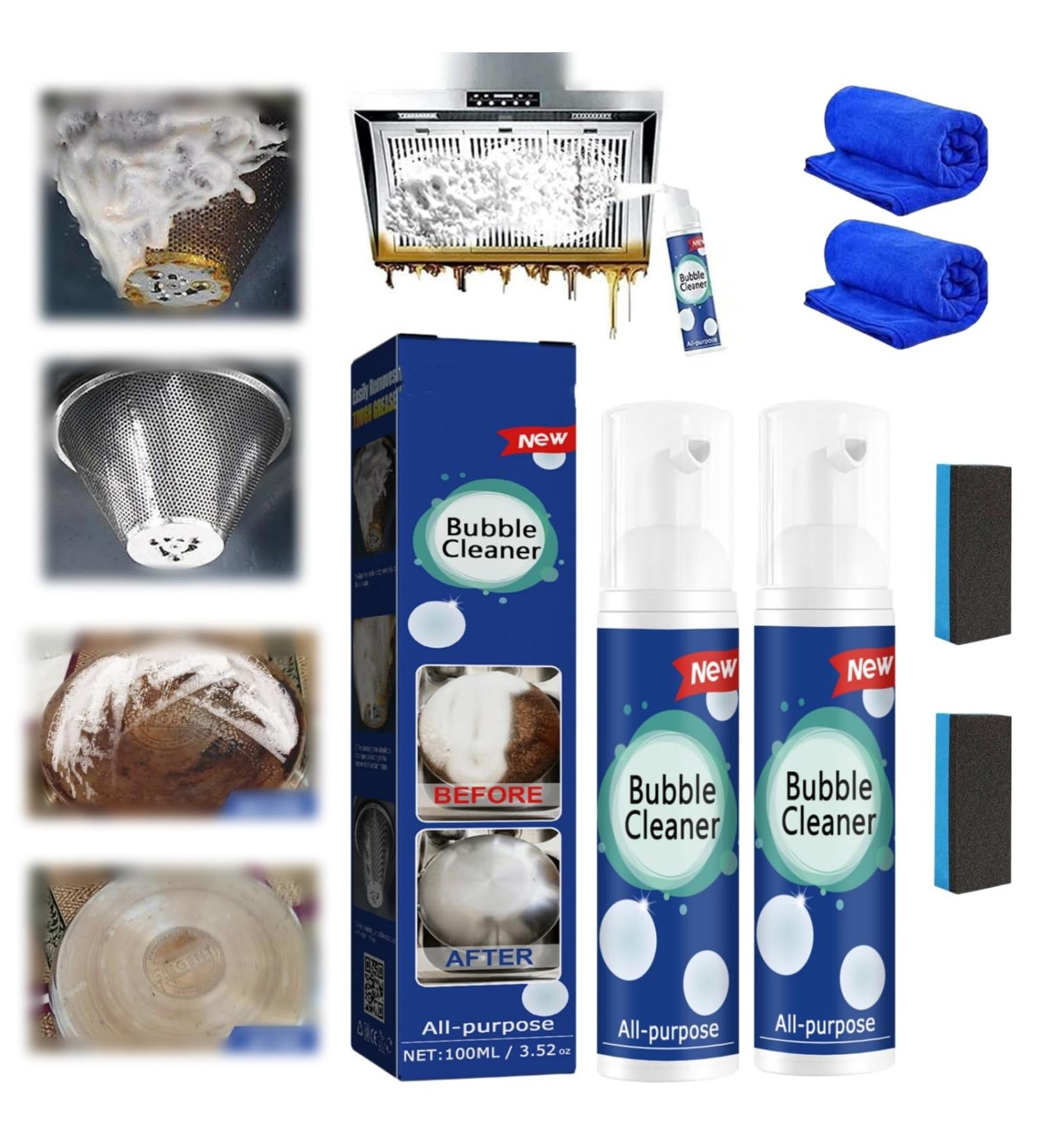 Japanese Bathroom Foam Cleaner Bubble Foaming Cleaner Foam Cleaner All Purpose All Purpose Bubble Cleaner Kitchen Deep Cleaning Spray (2 Pcs) - Buy Online on GoSupps.com