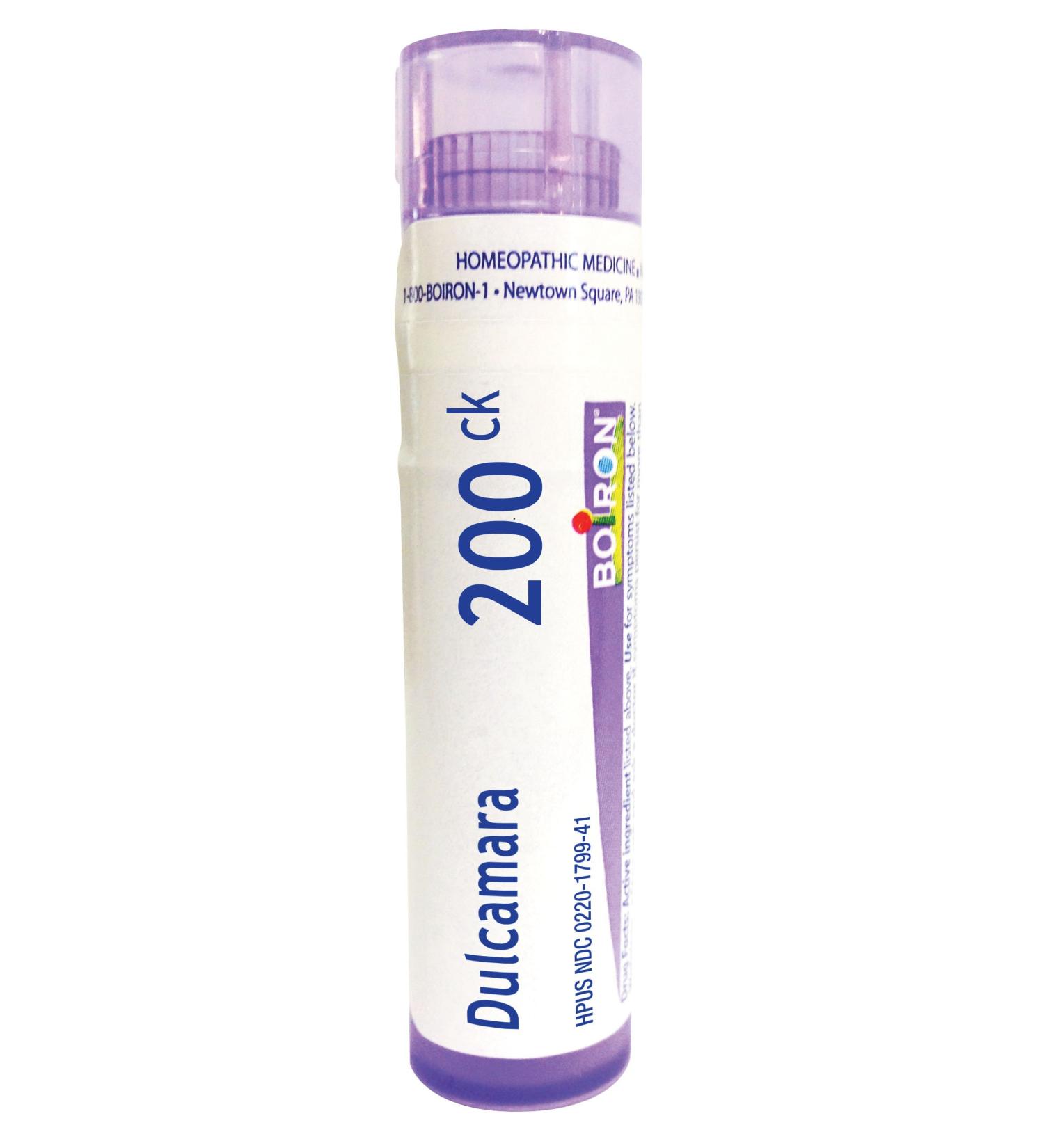 Boiron Dulcamara 200Ck Homeopathic Medicine for Joint Pain - 80 Pellets | Fast International Shipping - Buy Online on GoSupps.com