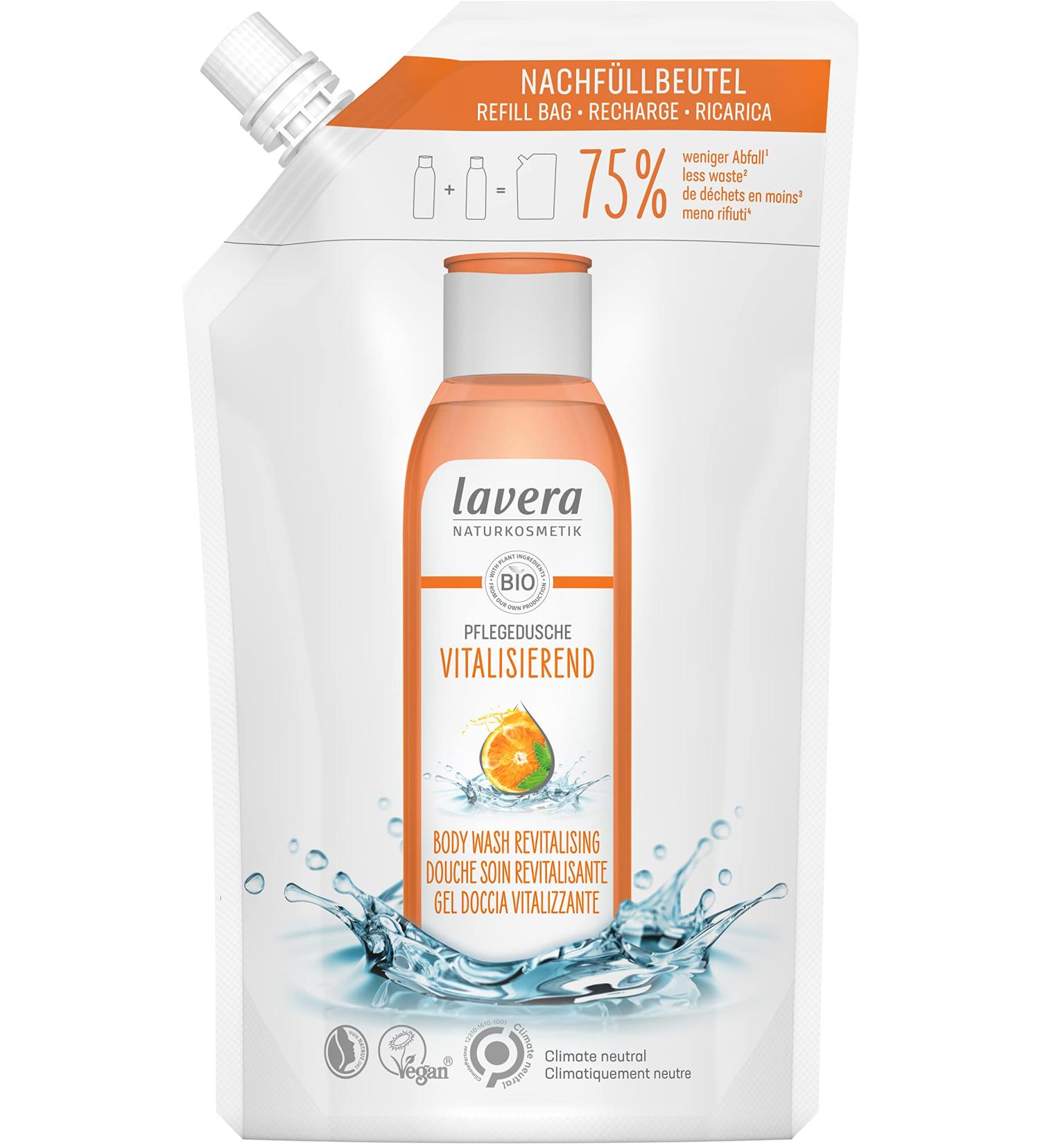 Buy Lavera Organic Revitalising Body Wash Refill 16.91 fl oz - Eco-Friendly & Nourishing - International Shipping Available - Buy Online on GoSupps.com
