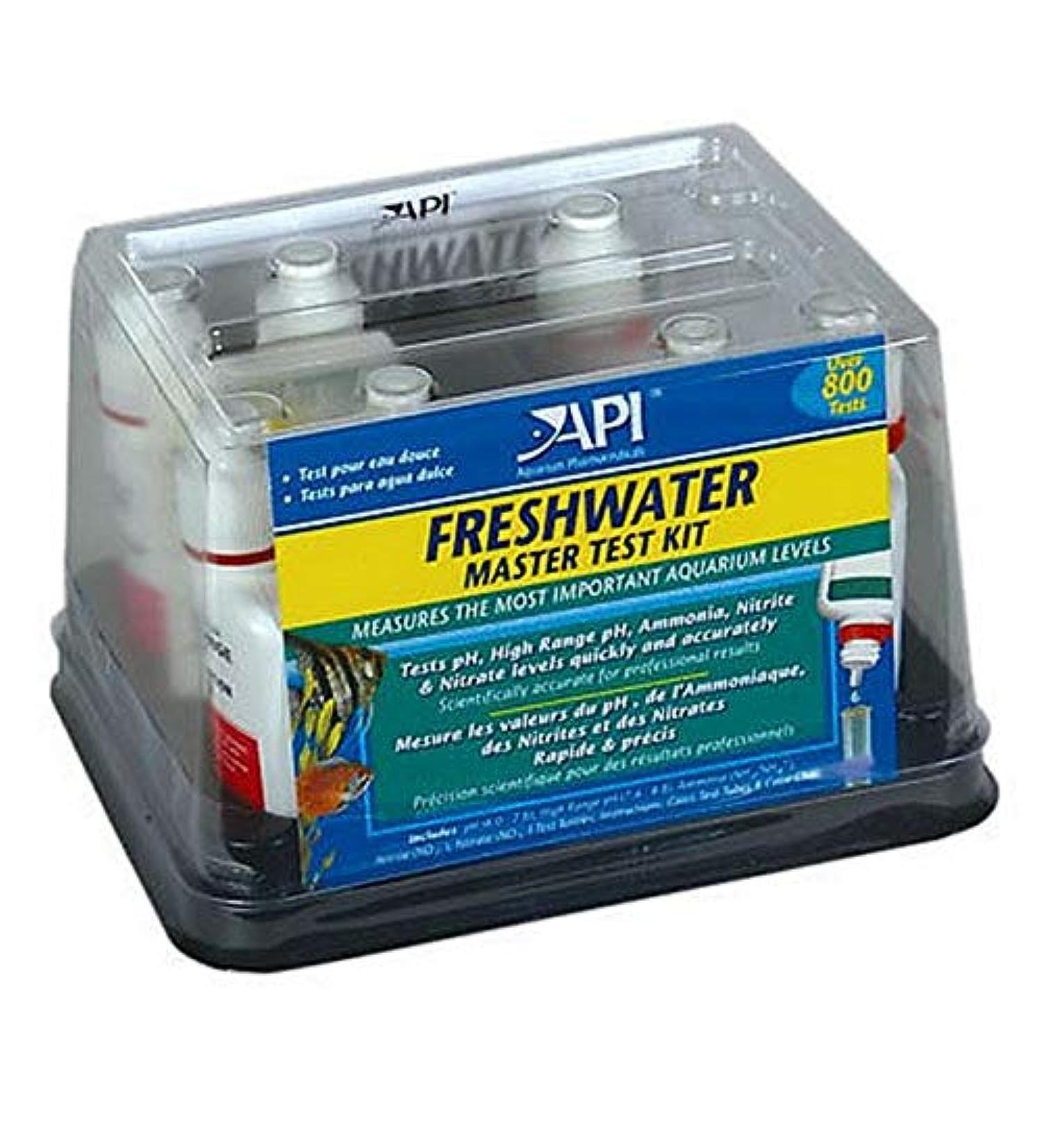 API Freshwater Master Test Kit Kit includes laminated color card 4 test tubes & holding tray - Buy Online on GoSupps.com