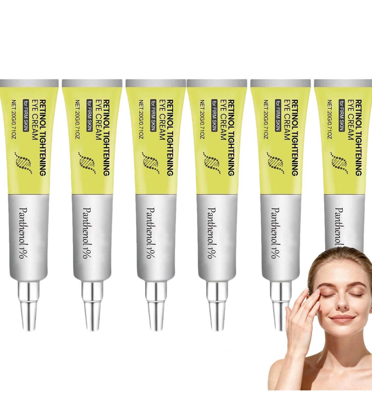  XUSHAOLUN Retinol Firming Eye Cream Wrinkle Serum & Firming Face Cream Dark Circles & Puffiness Serum Anti-Wrinkle Balm & Firming Moisturizing Care (6PCS) - Buy Online on GoSupps.com