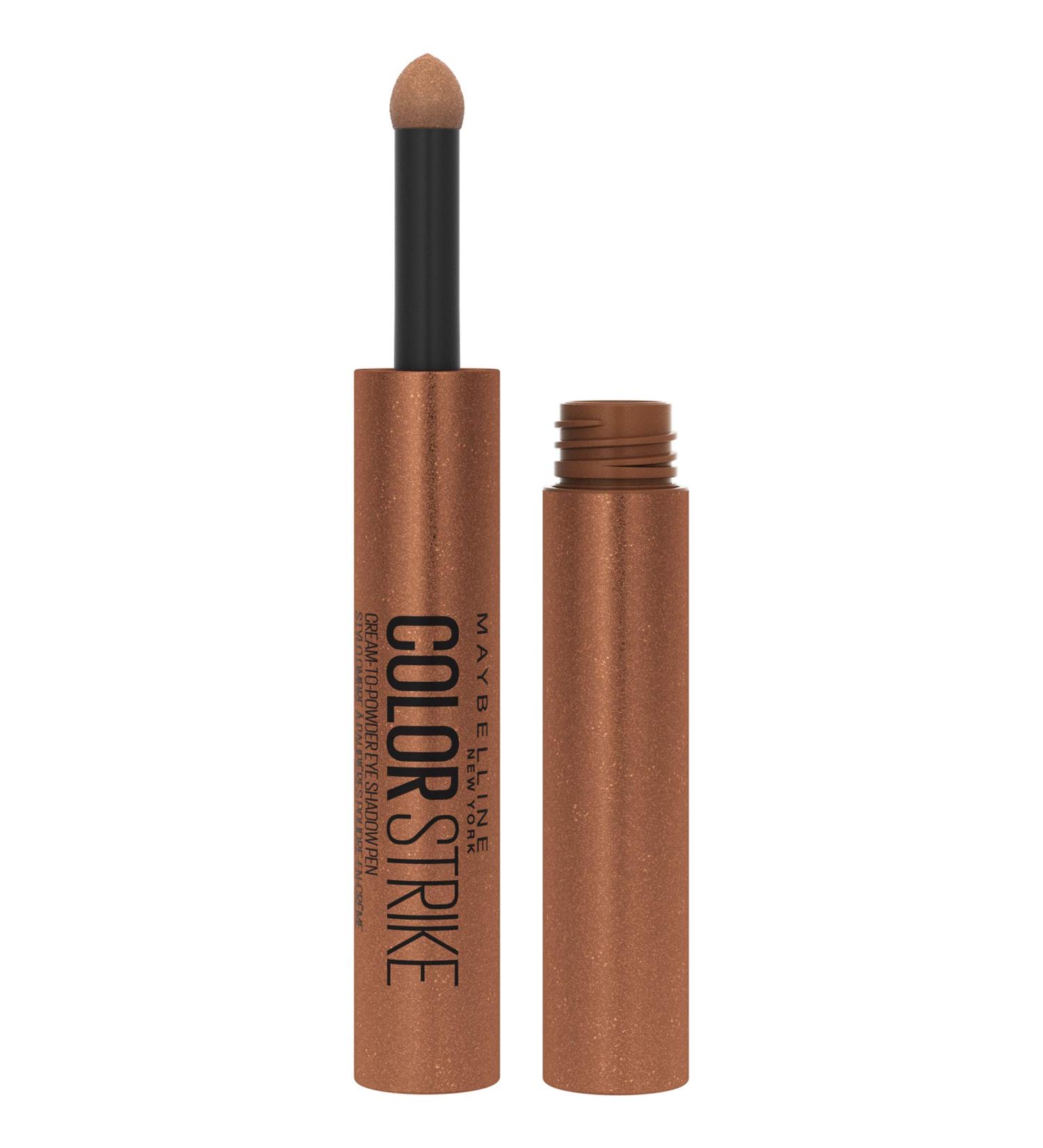 Maybelline Color Strike Eye Shadow Pen - Cream to Powder Finish - Rally 40 - 1 Count - Buy Online on GoSupps.com