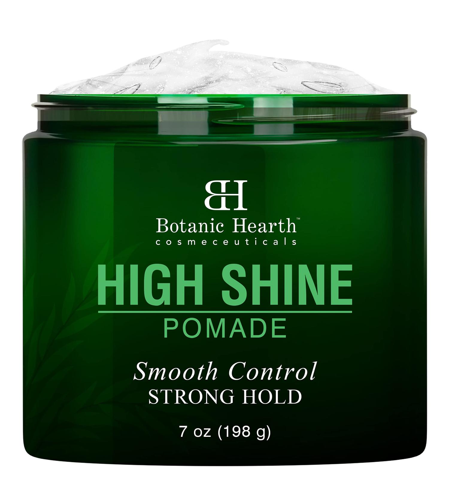 Botanic Hearth Hair Pomade - High Shine & Strong Hold - Hair Styling Paste for Men and Women - 7 oz - Buy Online on GoSupps.com
