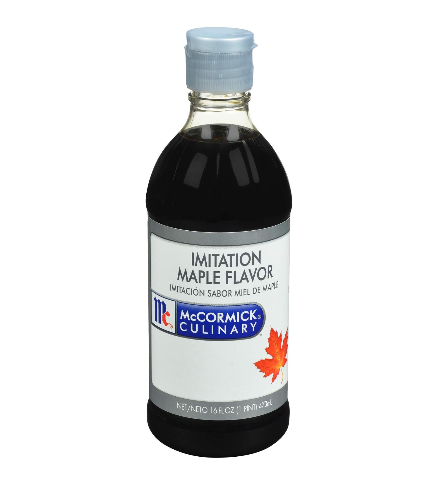McCormick Culinary Imitation Maple Flavoring 16 fl oz - Baking Extract for Pancakes, Coffee, Cakes & More - Buy Online on GoSupps.com