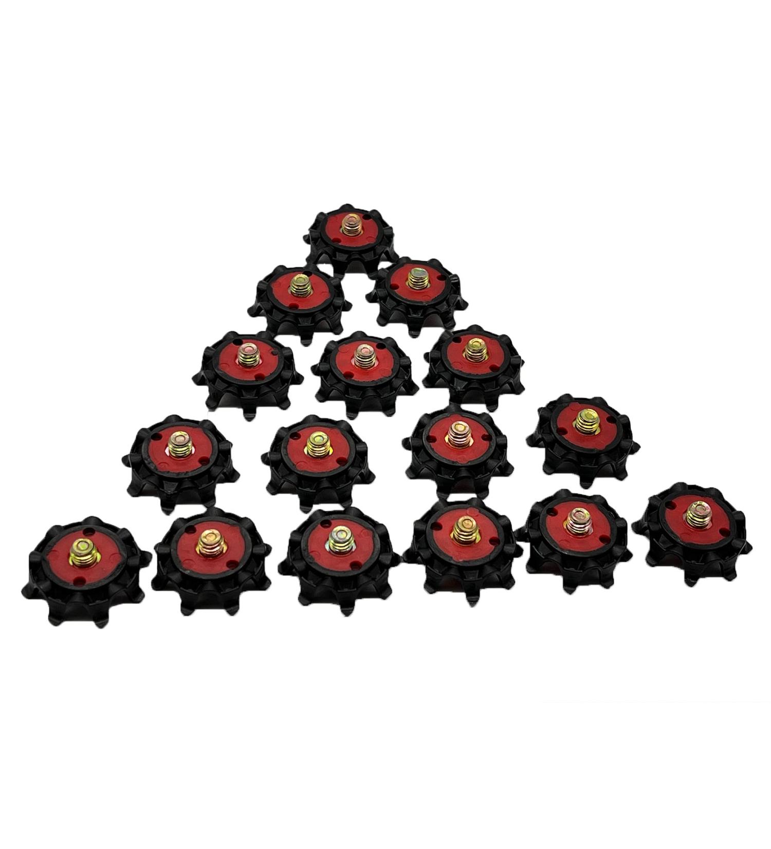 Chennan 16PC Universal Golf Shoe Spikes - Soft Replacement Fast Twist Super Grip - Compatible with Most Golf Shoes - Buy Online on GoSupps.com