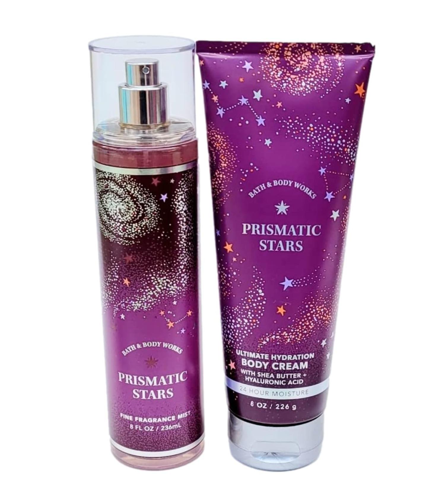Buy Bath and Body Works Prismatic Stars Body Cream & Fragrance Mist Set - International Shipping Available - Buy Online on GoSupps.com