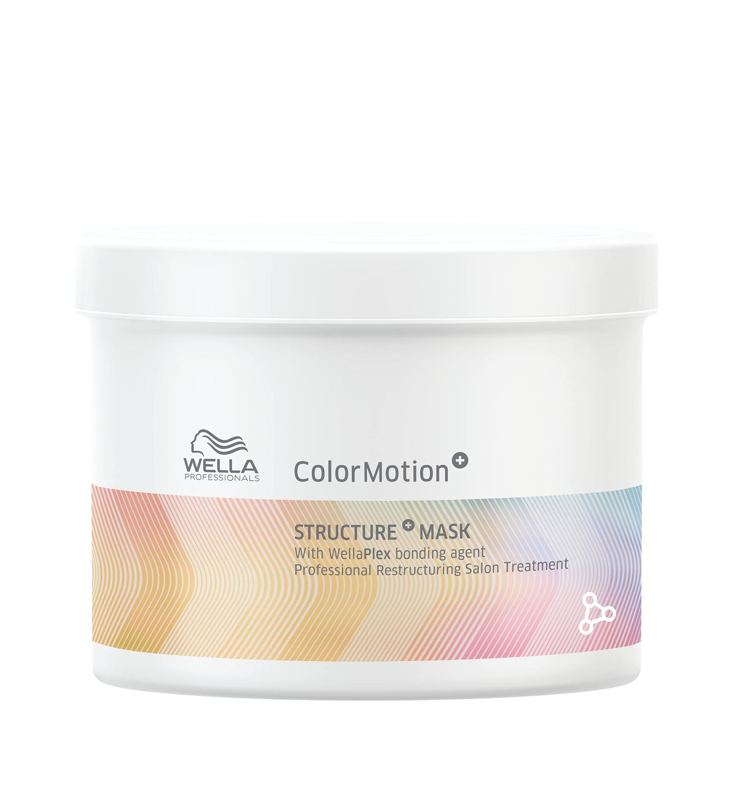 Wella ColorMotion+ Structure+ Mask - Intense Deep Conditioning Treatment - 16.9oz - Buy Online on GoSupps.com