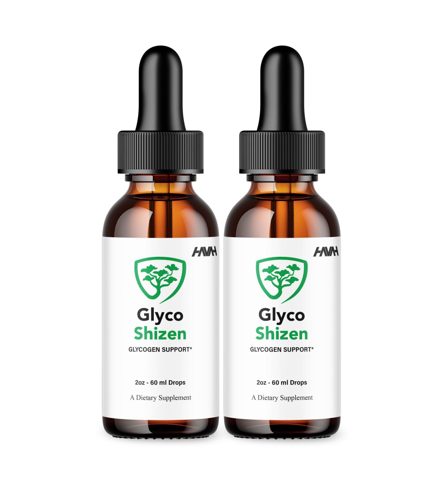 (2 Pack) Glyco Shizen Drops GlycoShizen Advanced Liquid Drop Formula Glyco Shyzen Advanced Overall Health & Wellness Drop Supplement GlycoShyzen Liquid Supplement Wellness Support (4oz / 120ml) - Buy Online on GoSupps.com