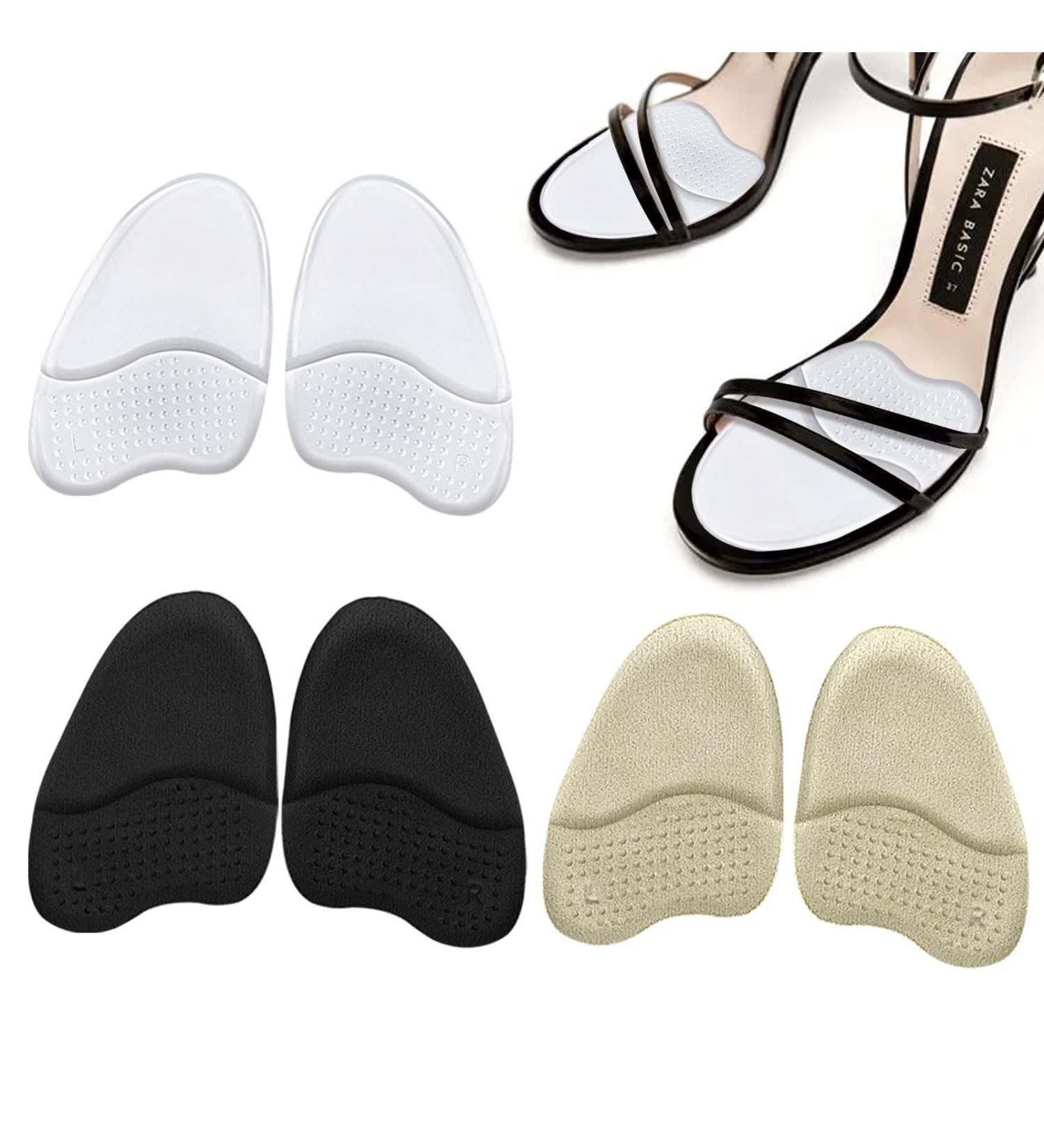 Yaopeing Metatarsal Pads 3-Pair Set | Non-Slip Ball of Foot Cushions for Women | Soft Gel Heel Insole Pads | Open Toe Shoe Comfort - Buy Online on GoSupps.com