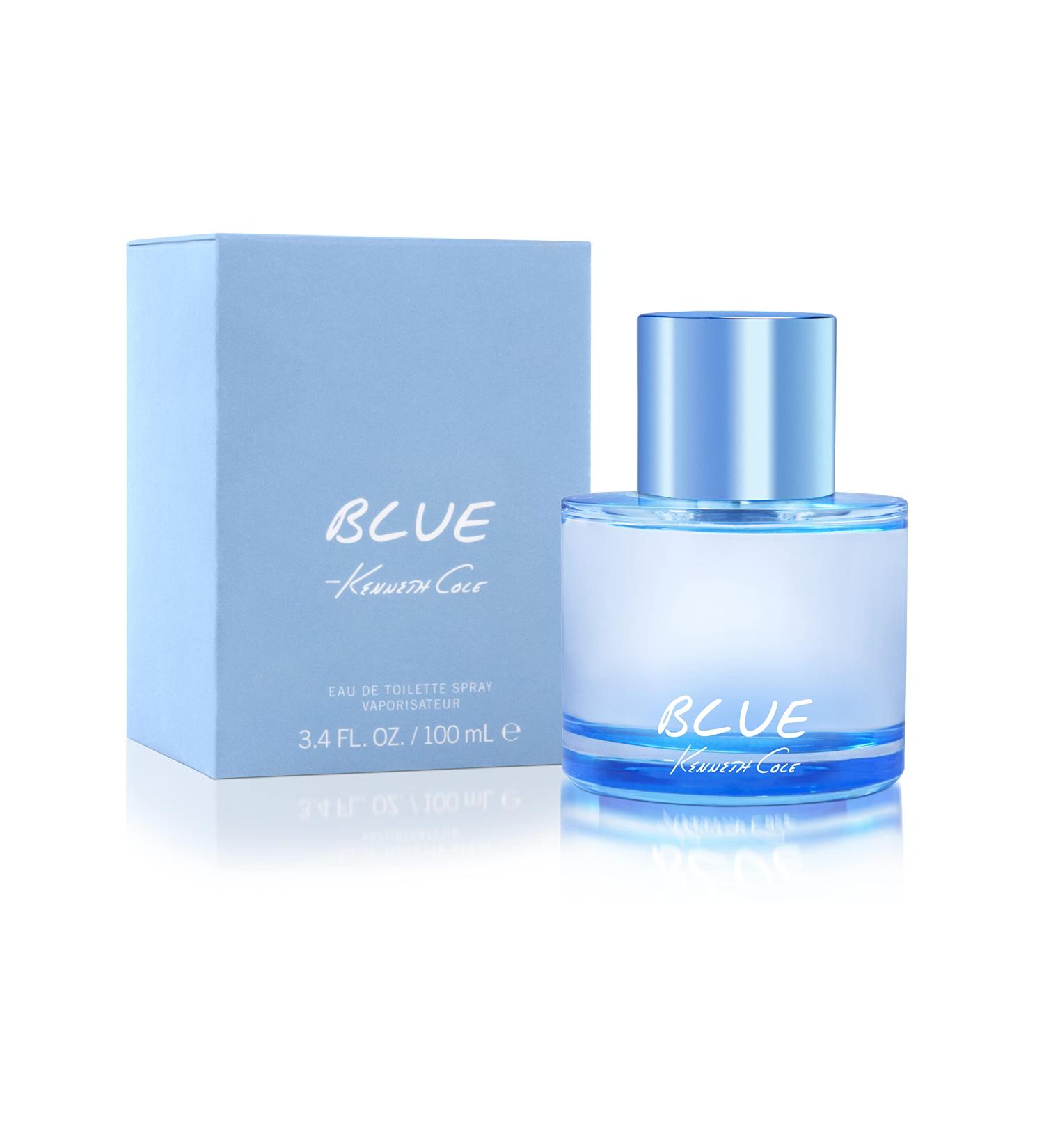 Kenneth Cole Blue Eau De Toilette Spray Cologne for Men 3.4 Fl Oz (Pack of 1) - Buy Online on GoSupps.com