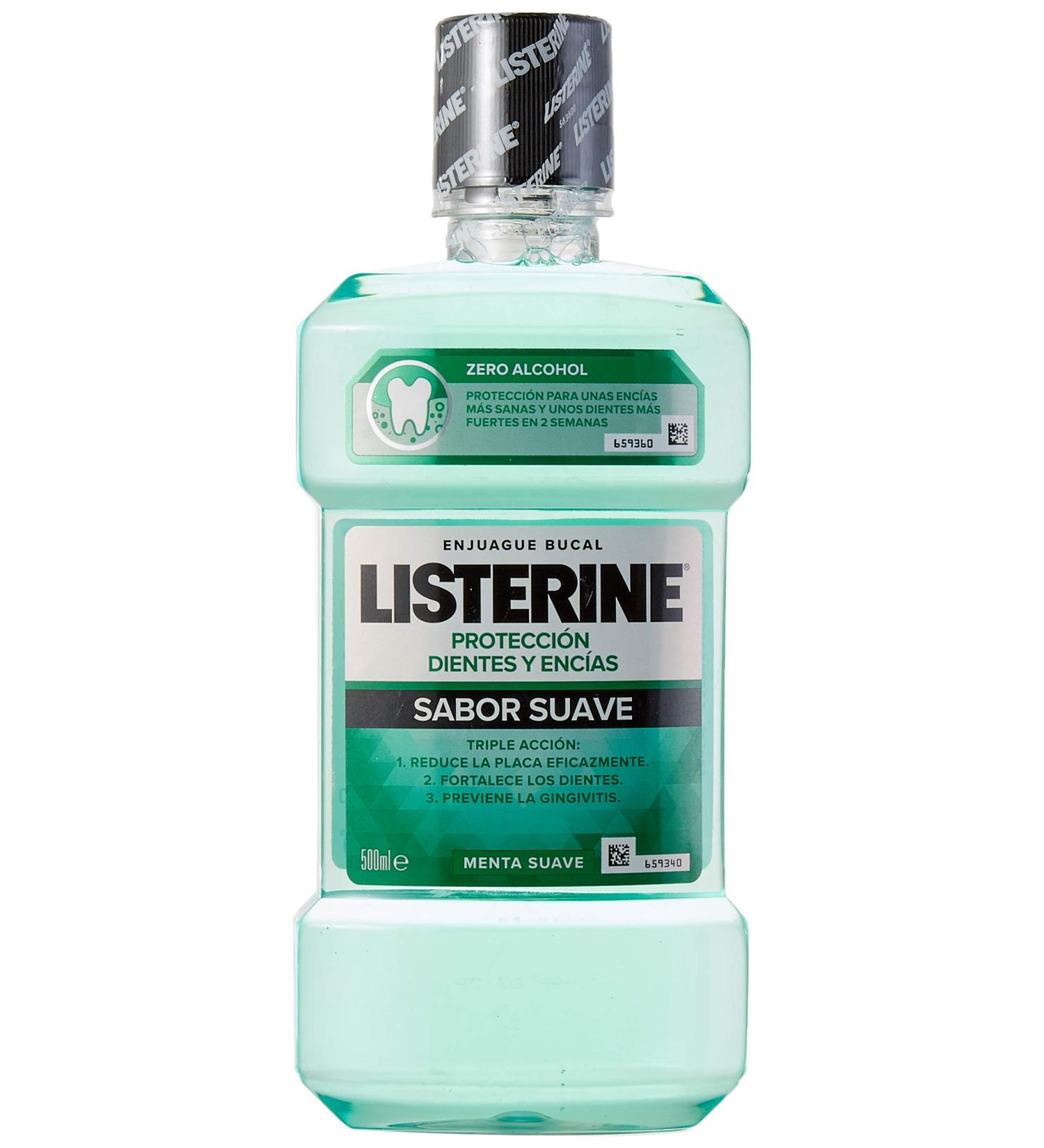 Buy Listerine Mild Taste Mouthwash 500ml | International Shipping | Fresh Breath & Healthy Gums - Buy Online on GoSupps.com