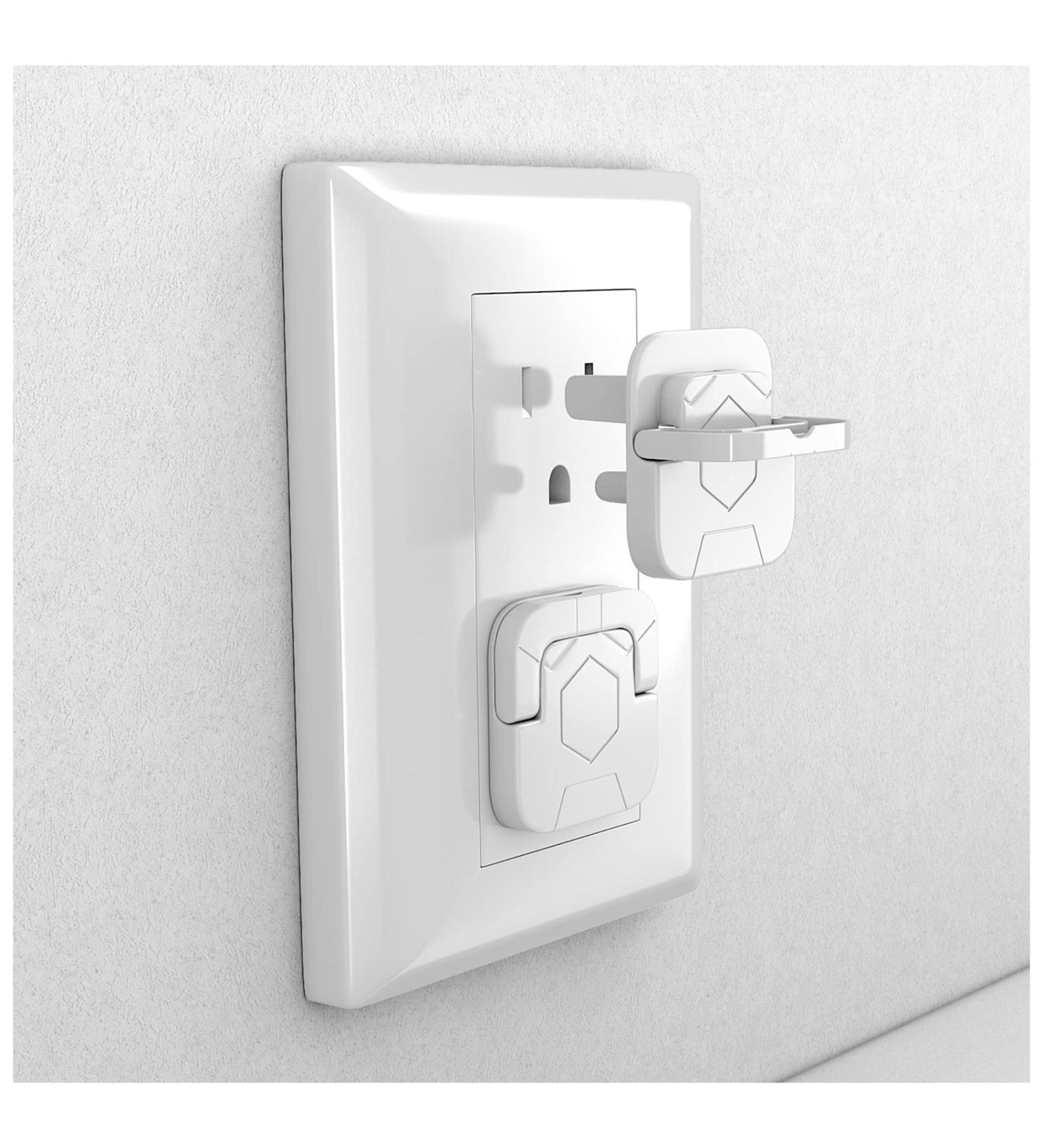 Baby Proofing Outlet Covers (60 Pack) - Safety Socket Cover Protector Cap for Childproofing Electric Outlets - Buy Online on GoSupps.com