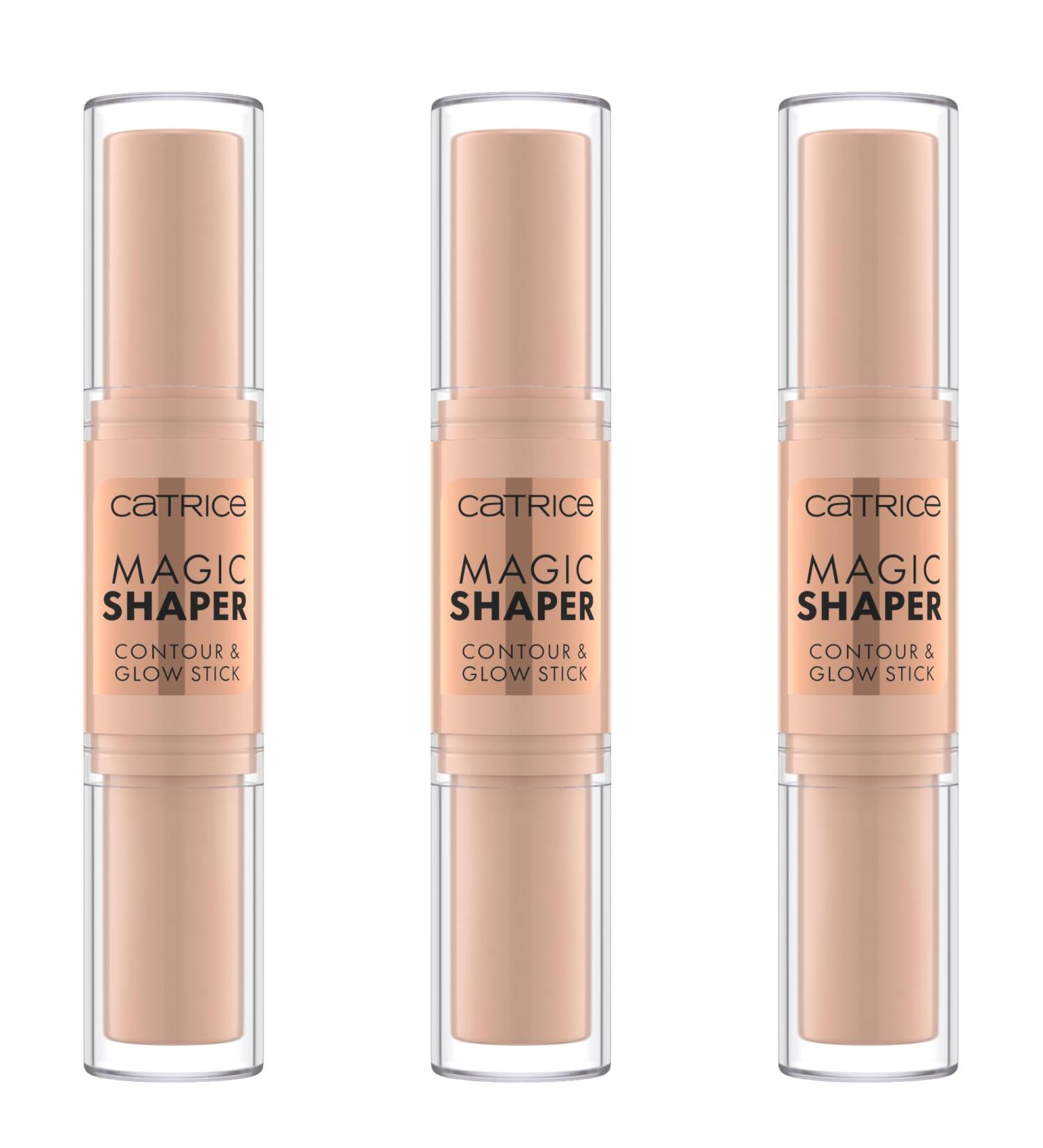Catrice Magic Shaper Contour & Glow Stick - Vegan Contour Pen No. 060 | 3-Pack Natural & Perfume-Free 9g Each - Define & Glow Instantly - Buy Online on GoSupps.com