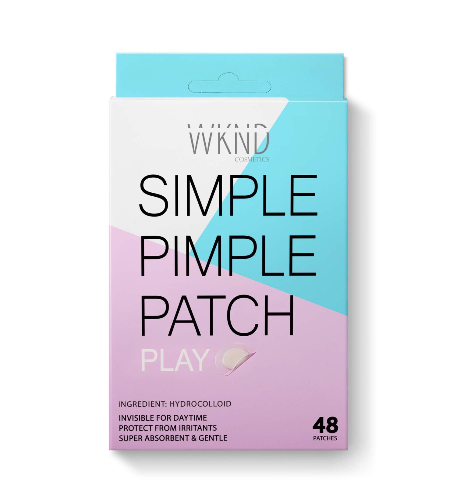 WKND COSMETICS Pimple Patches 48 Count - Hydrocolloid Acne Treatment for Fast Healing - Gentle Blemish Care Face Acne Dots & Zit Stickers for Clear Skin - Play Zit Patch 48 Count - Buy Online on GoSupps.com