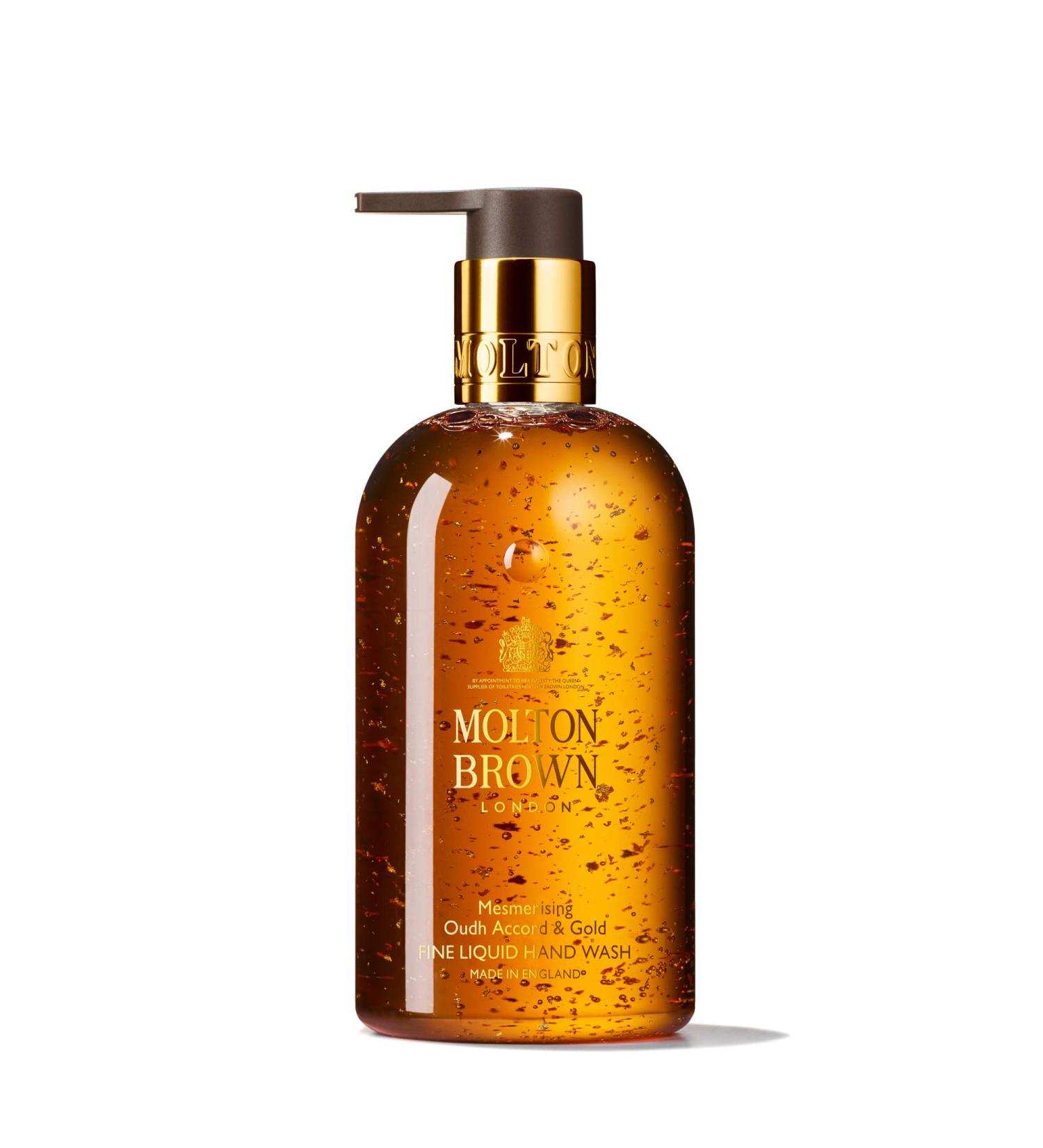 Molton Brown Mesmerising Oudh Accord and Gold Hand Wash 300ml - Old Version - Buy Online on GoSupps.com